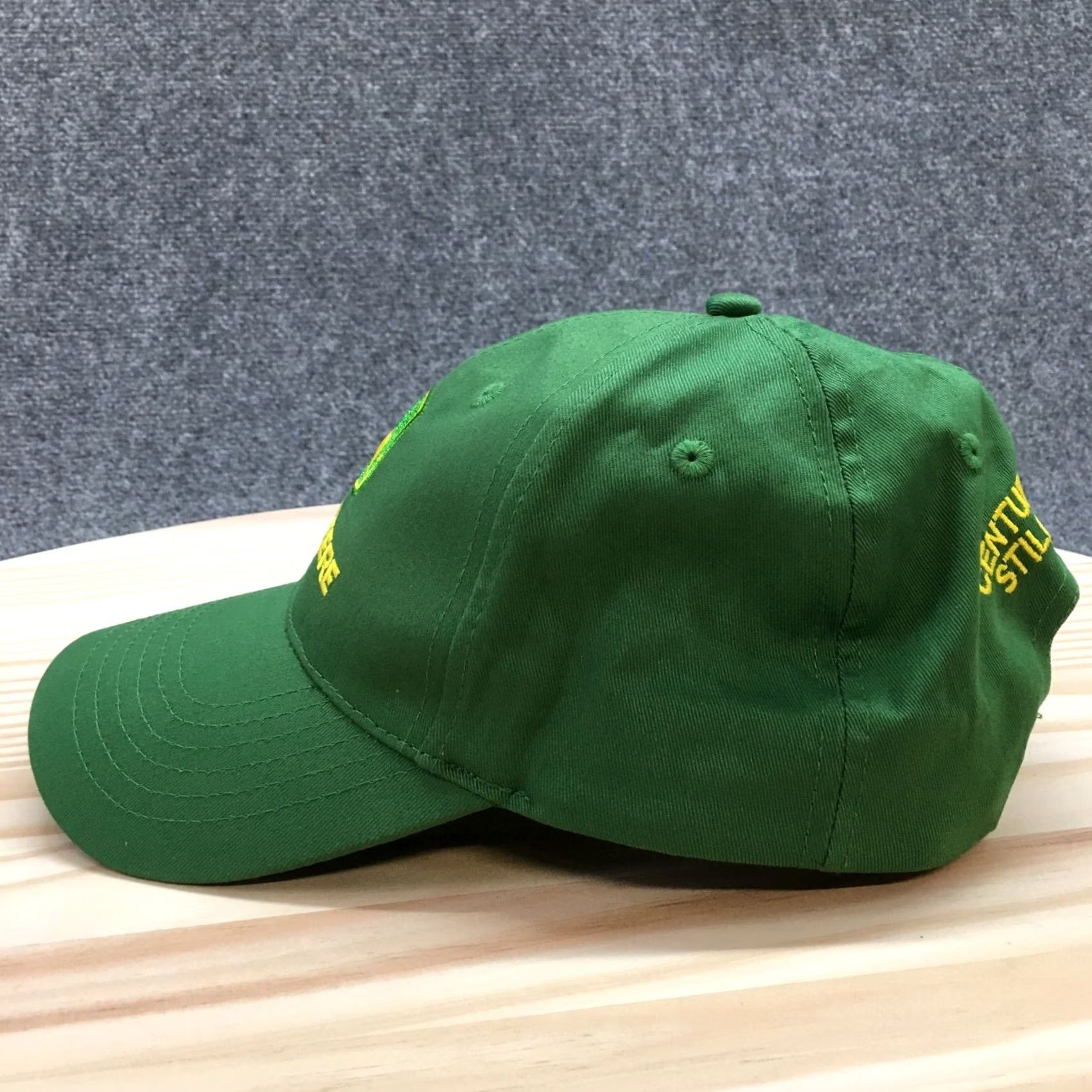 John Deere John Deere Hat Baseball OS Green Embroidered Logo Curved Brim Adjustable Mens Size ONE SIZE - 5 Thumbnail