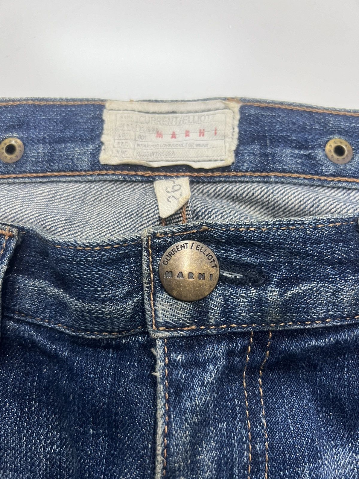 Marni MARNI CURRENT/ELLIOTT JEANS SIZE 32 Size 32" / US 10 / IT 46 - 5 Thumbnail