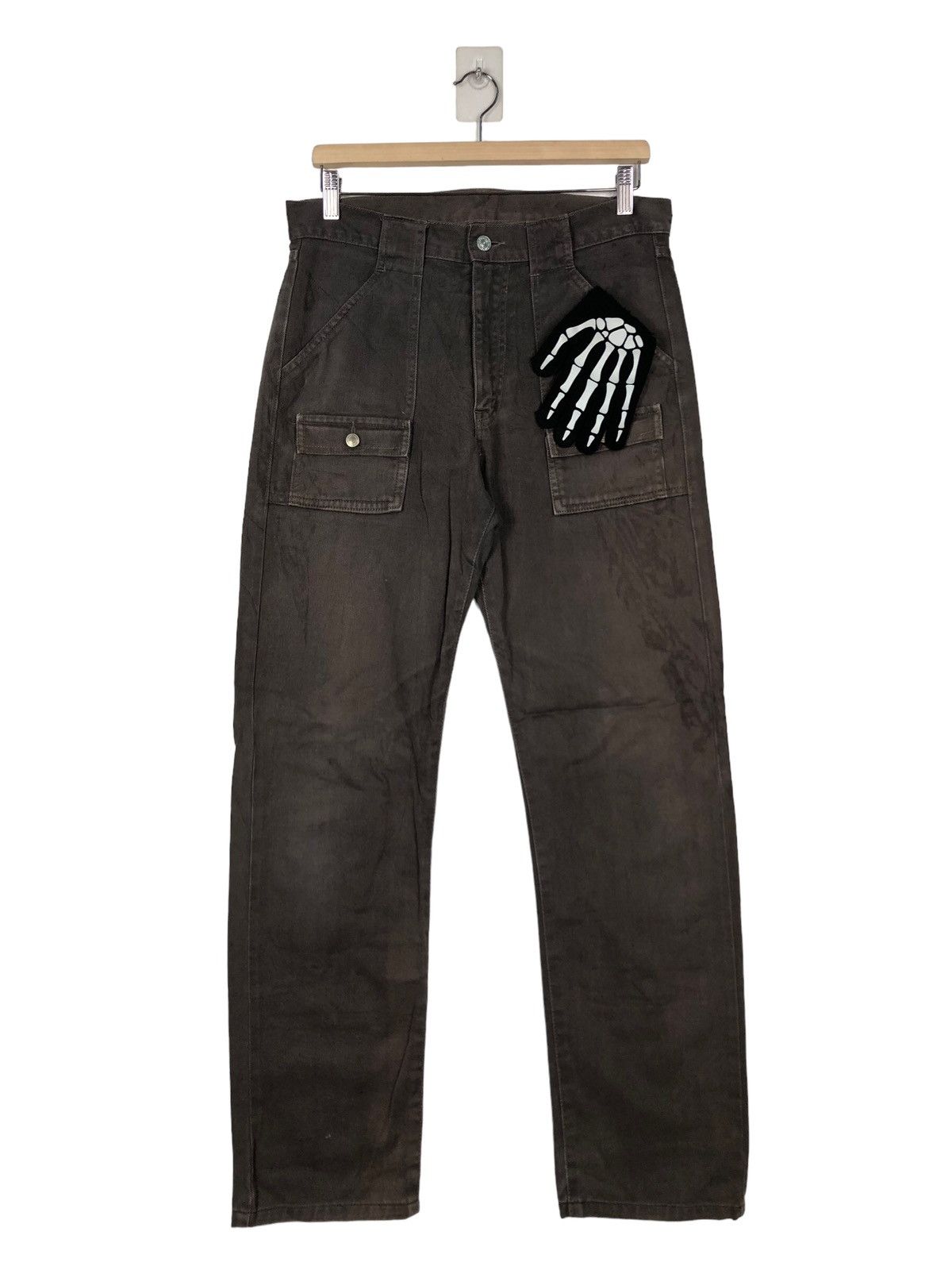Hysteric Glamour 🔥Bush Pants Cargo Multi Pocket Straight Cut Size US 32 / EU 48 - 1 Thumbnail
