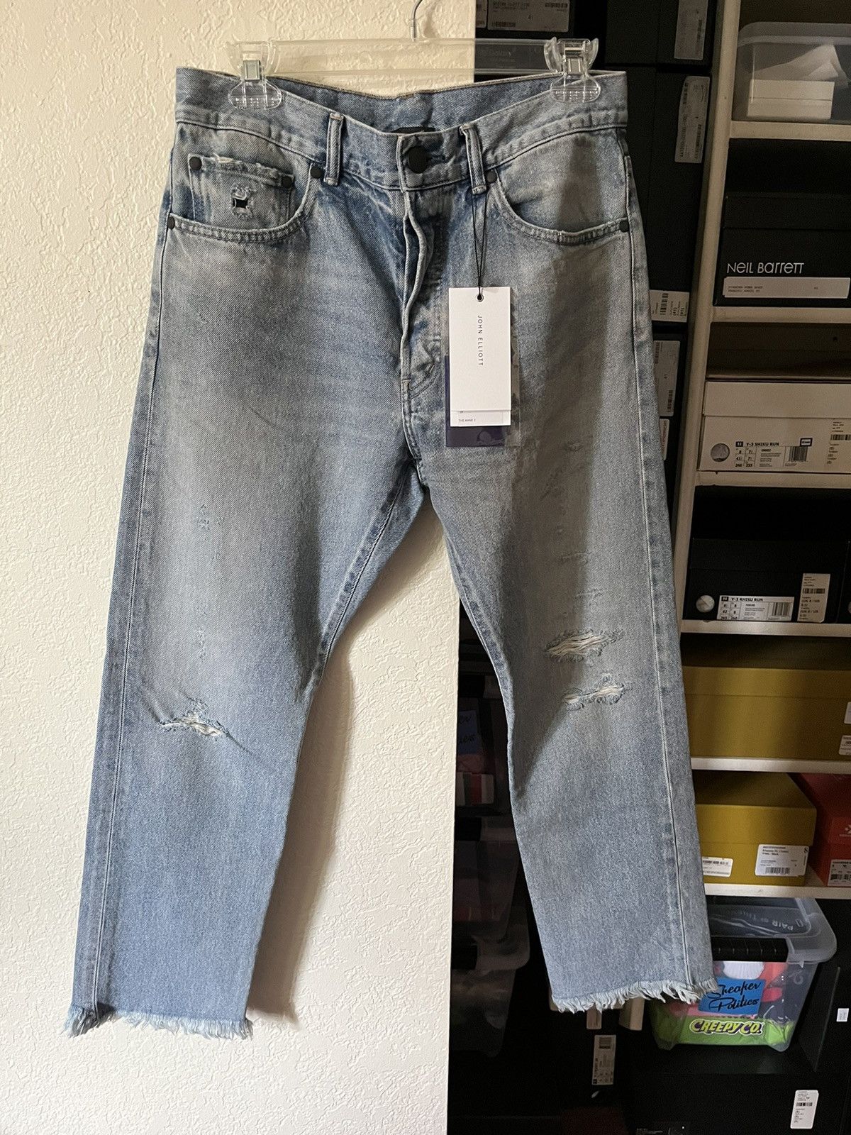John Elliott John Elliott The Kane 2 Casper Casper $595 Size US 28 / EU 44 - 1 Thumbnail