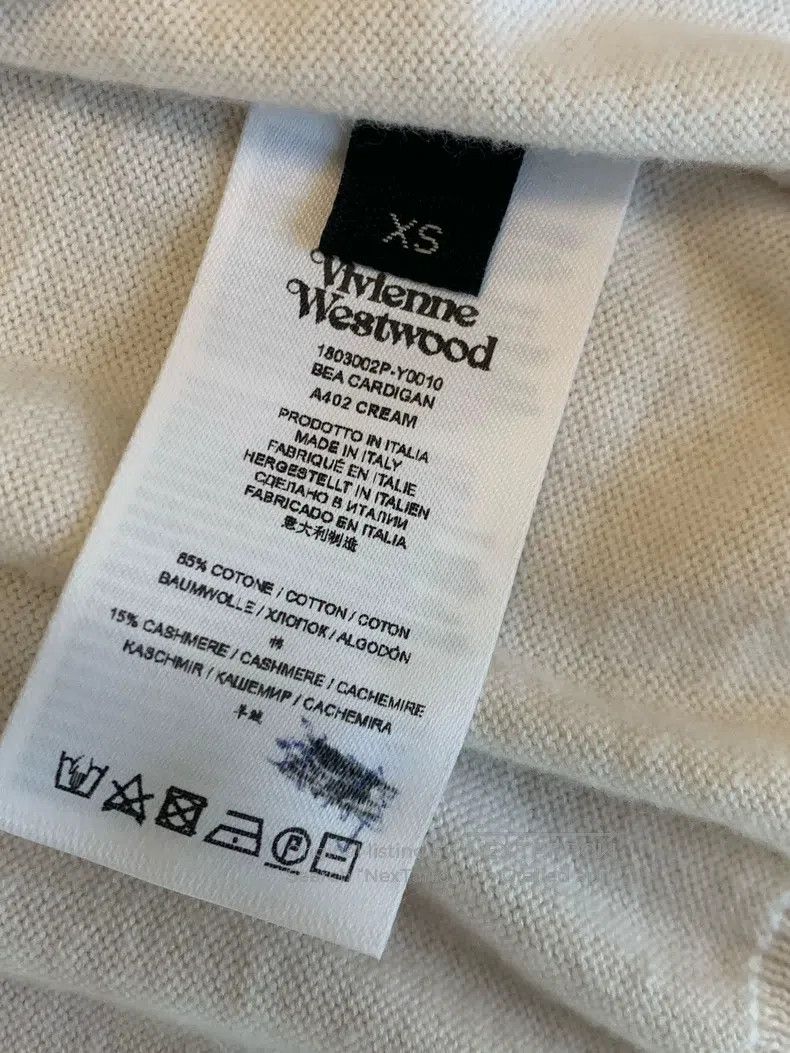 Vivienne Westwood Vivienne Westwood Saturn Embroidered Knit Cardigan, 85% Co Size XS / US 0-2 / IT 36-38 - 3 Thumbnail