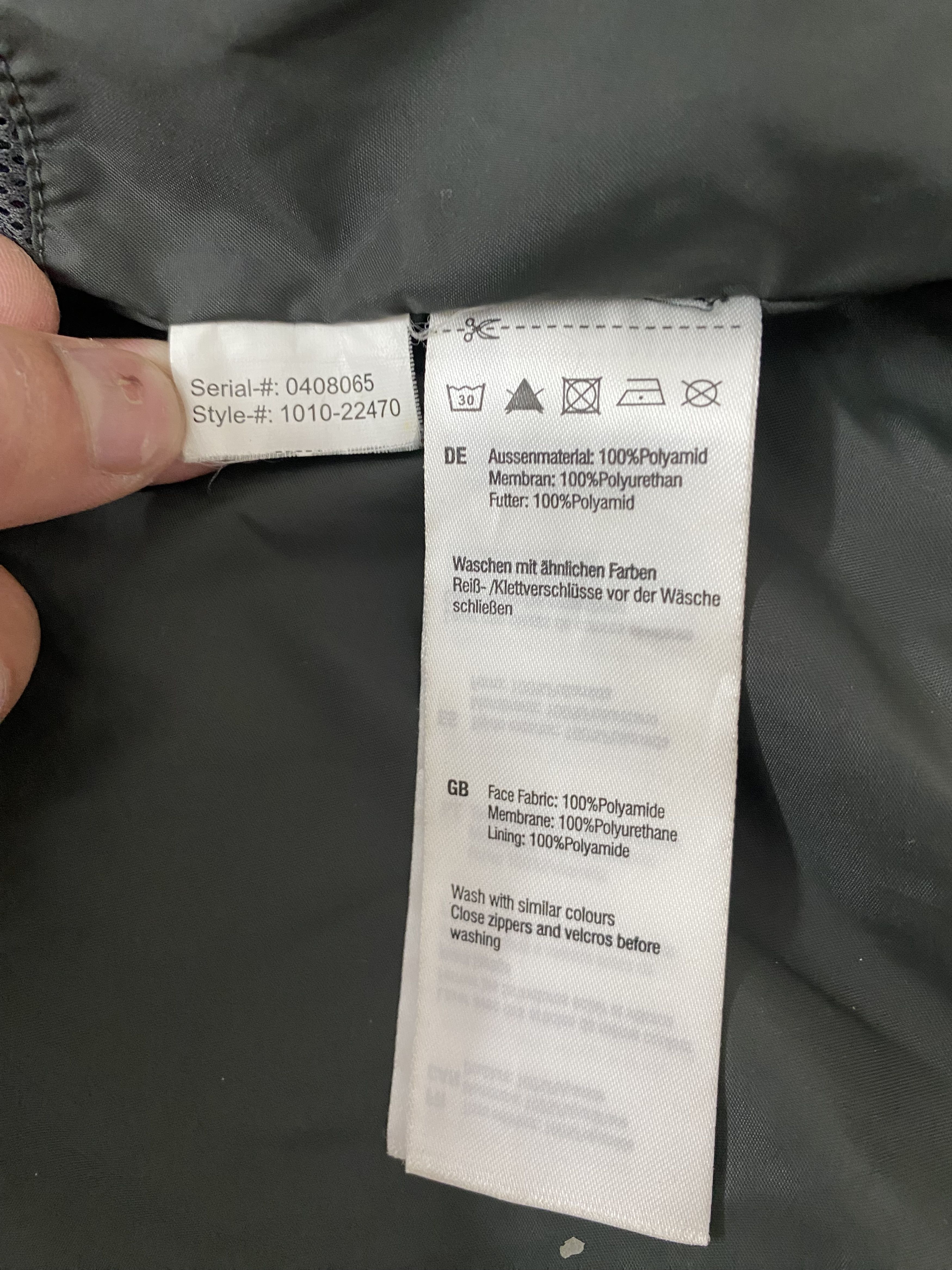 Mammut Mammut Drytech Waterproof Jacket Size US L / EU 52-54 / 3 - 6 Thumbnail