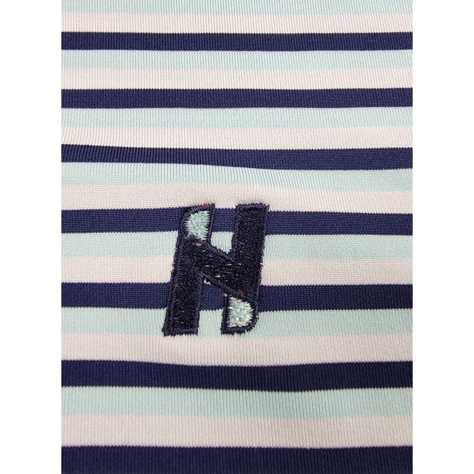 Vintage Greyson Golf Polo Mens XL White Blue Stripe Short Sleeve Pullover Activewear Casual Travel Golf Size US XL / EU 56 / 4 - 4 Thumbnail