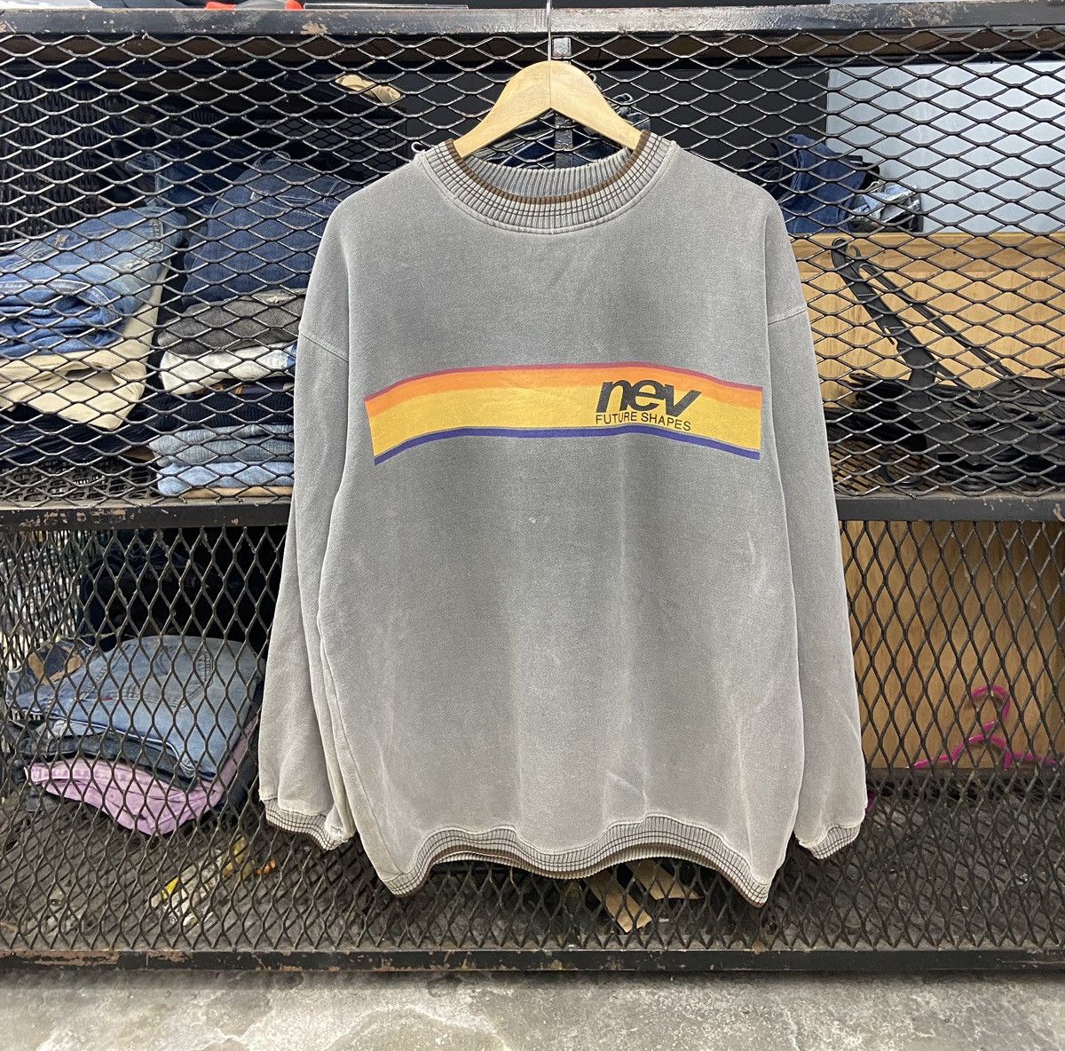 Other × Vintage Vintage Nev Future Shapes Surf Sweatshirt Size US L / EU 52-54 / 3 - 1 Thumbnail