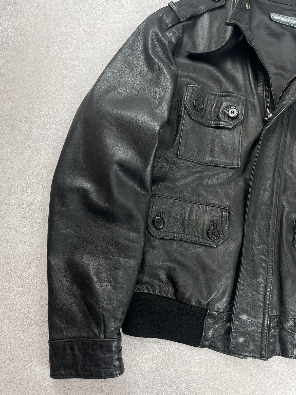 Absolut Joy Absolut Joy Leather Jacket Men’s Size M-L Size US M / EU 48-50 / 2 - 3 Thumbnail