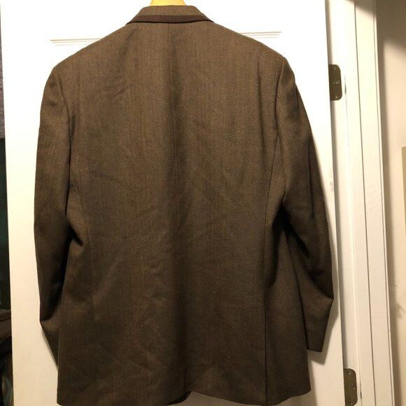 Murano MURANO MEN'S 100%LAMBSWOOL SPORT COAT BLAZER JACKET SIZE: XL Size 44R - 2 Thumbnail