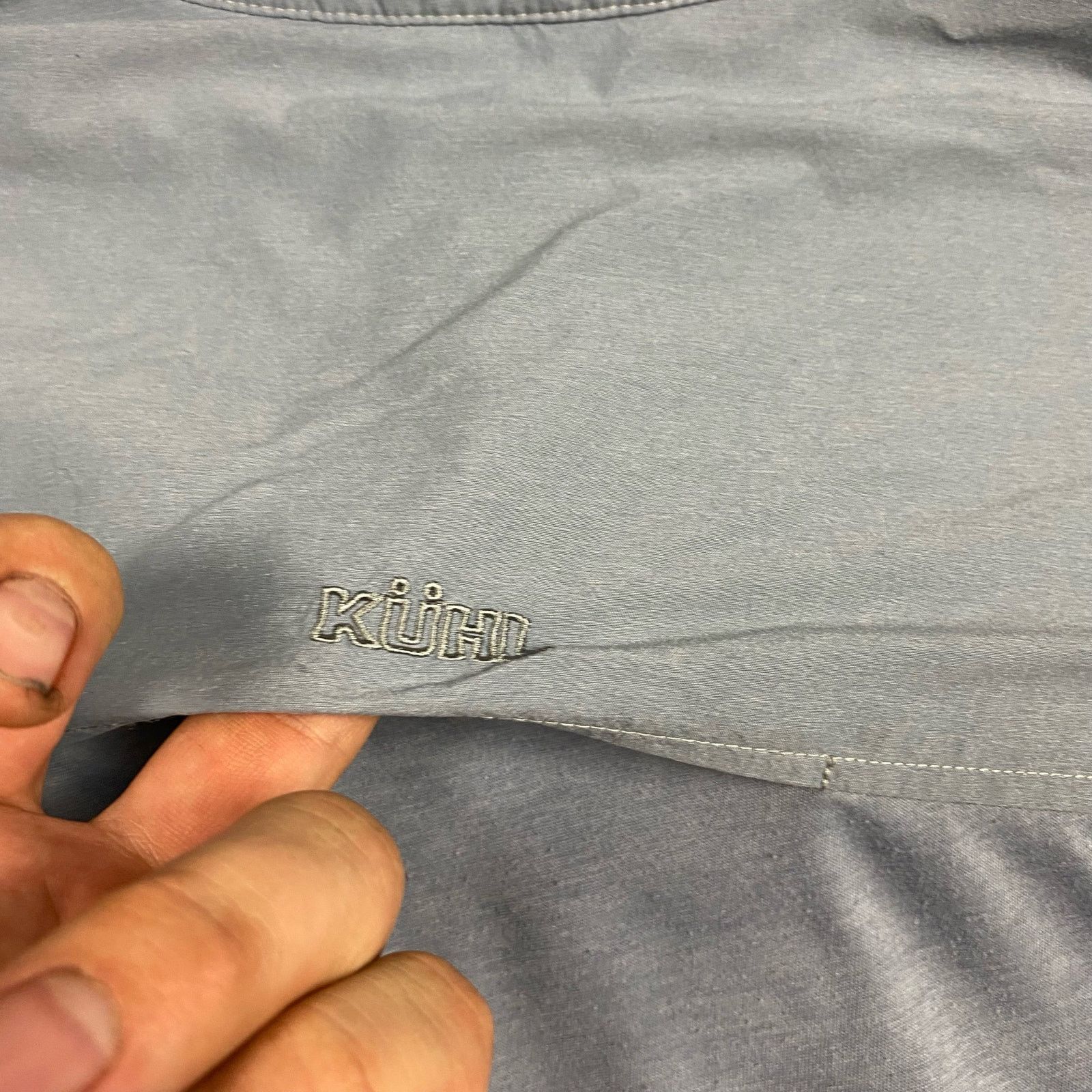 Kuhl KUHL shirt men XXL blue button down vented outdoors airspeed Size US XXL / EU 58 / 5 - 9 Thumbnail