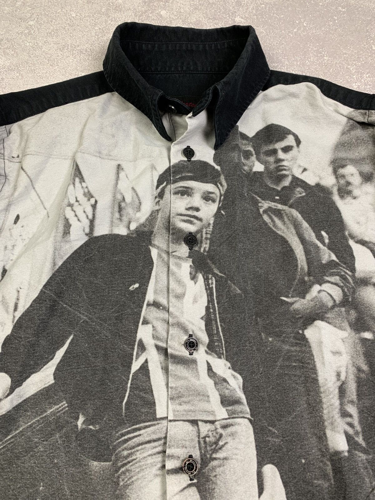 Raf Simons Dr. Martens Graphic Shirt Raf Simons Style grunge-punk Size US S / EU 44-46 / 1 - 4 Thumbnail
