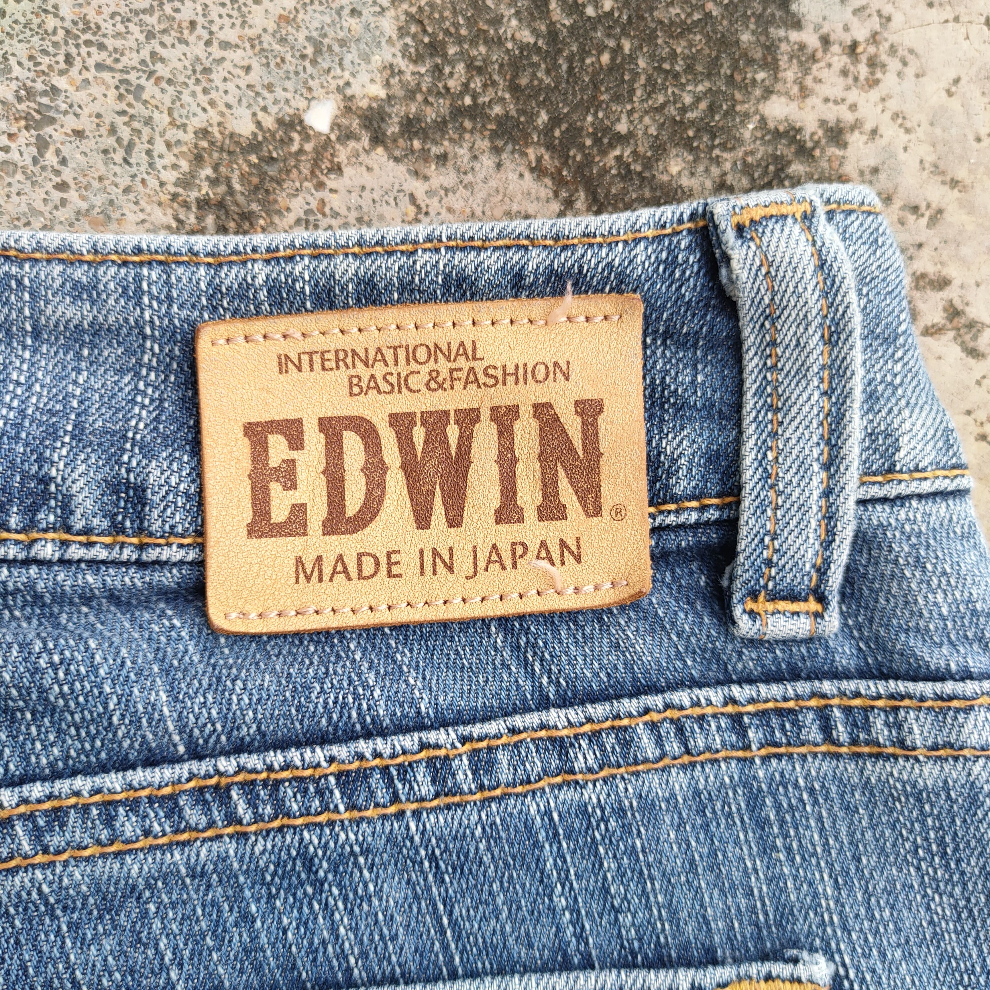 Edwin × Jean × Vintage VINTAGE EDWIN FLARE FADED JEANS DENIM PANTS Size US 30 / EU 46 - 9 Thumbnail