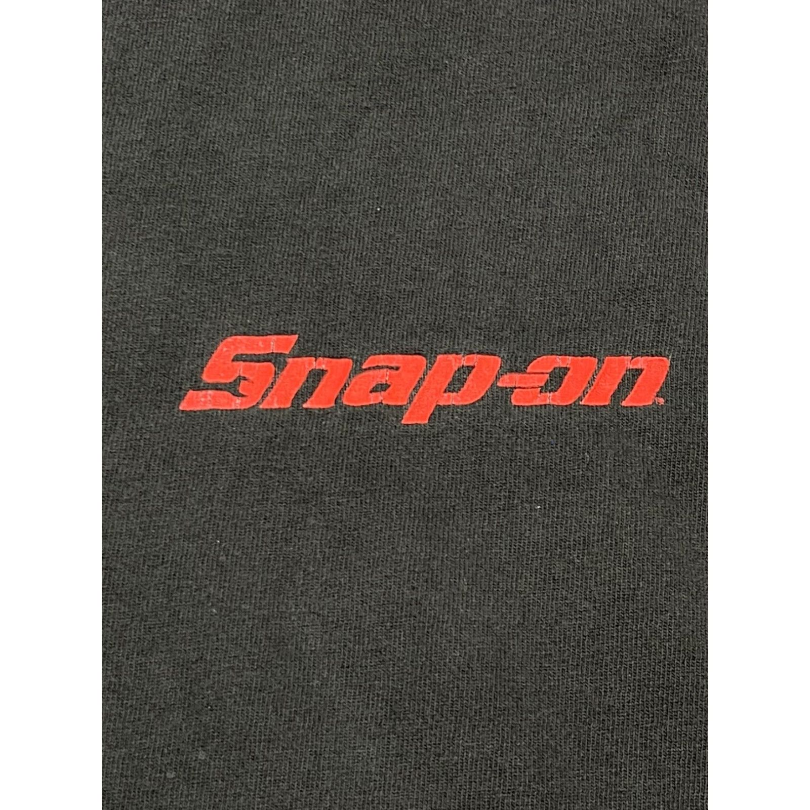 Vintage VINTAGE Snap-on Tools Graphic T-Shirt XL Black Motorcycle Mens Size US XL / EU 56 / 4 - 4 Thumbnail