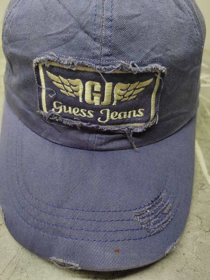 Guess Vintage Guess Distressed Style Cap Hat Size ONE SIZE - 3 Thumbnail