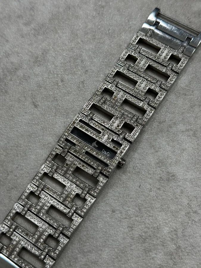 Dolce & Gabbana 2000s Dolce & Gabbana Labyrinth Pave Bracelet Watch Size ONE SIZE - 7 Thumbnail