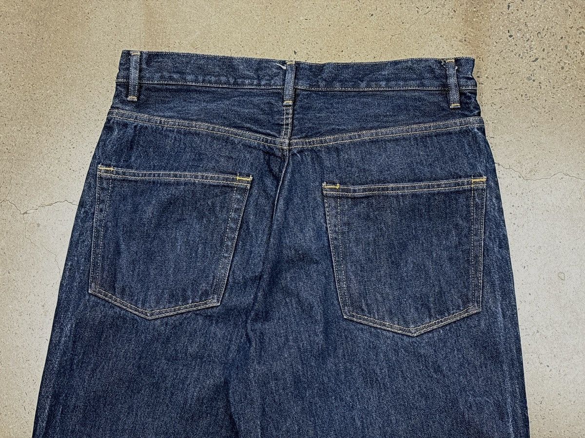 Auralee AURALEE 25 Hard Twist Denim Wide Pants Size US 32 / EU 48 - 5 Thumbnail