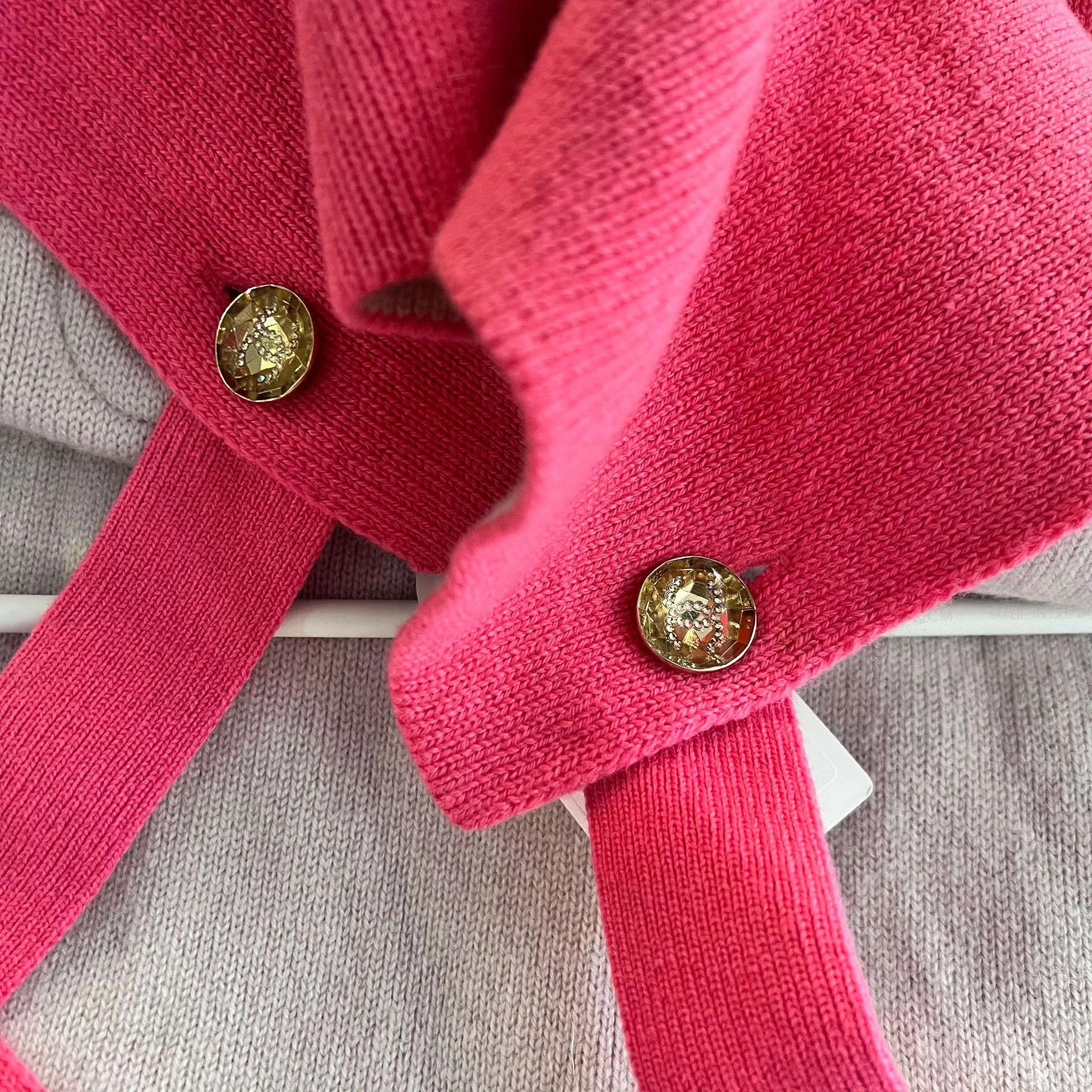 Chanel Chanel Short Sleeveless Pink Knit Sweater M Size M / US 6-8 / IT 42-44 - 5 Thumbnail
