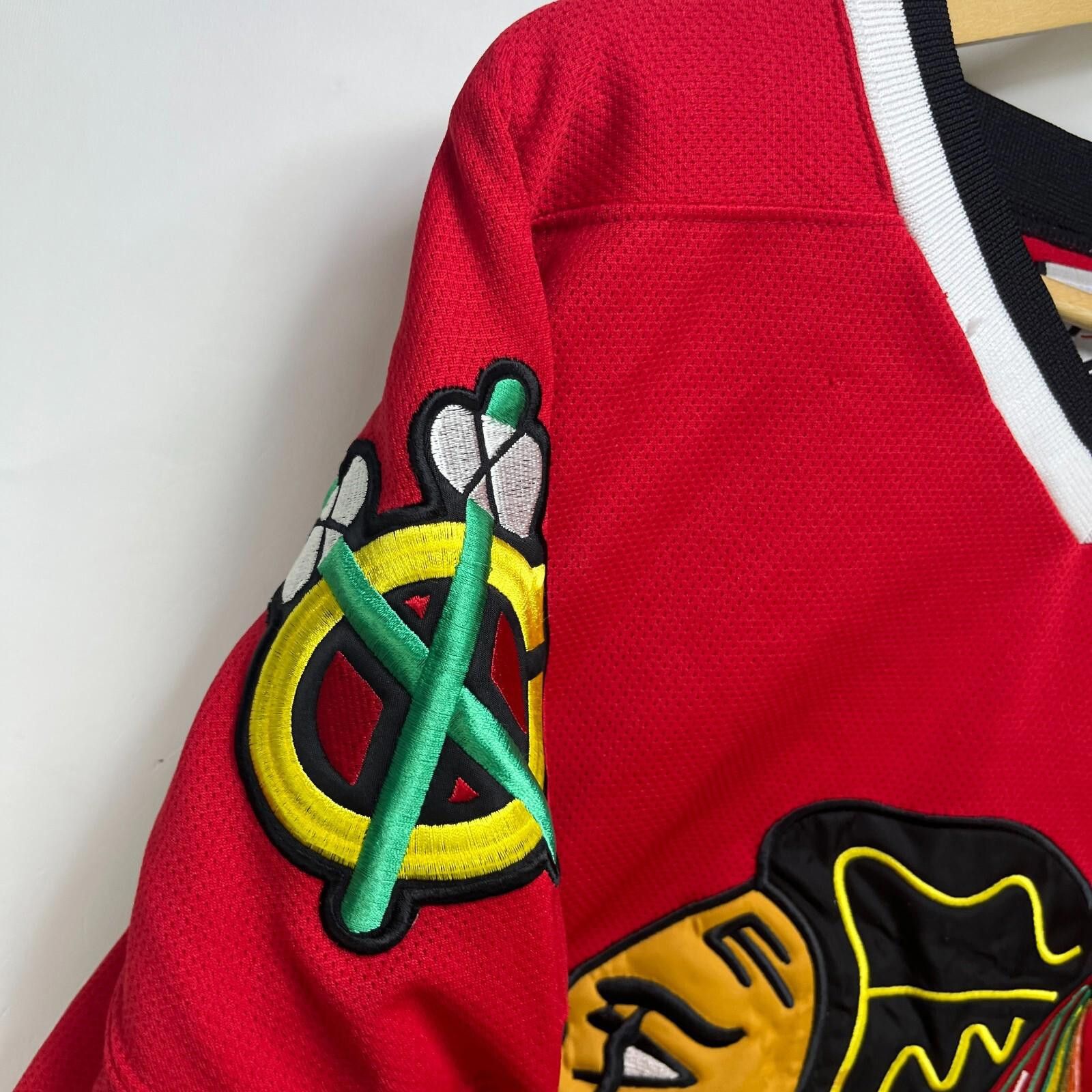 Pro Player Vintage 90s Chicago Blackhawks Hockey Jersey Large Size ONE SIZE - 3 Thumbnail