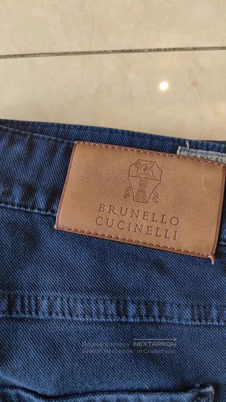 Brunello Cucinelli Brunello Cucinelli Blue Denim Jeans. Size US 34 / EU 50 - 5 Thumbnail