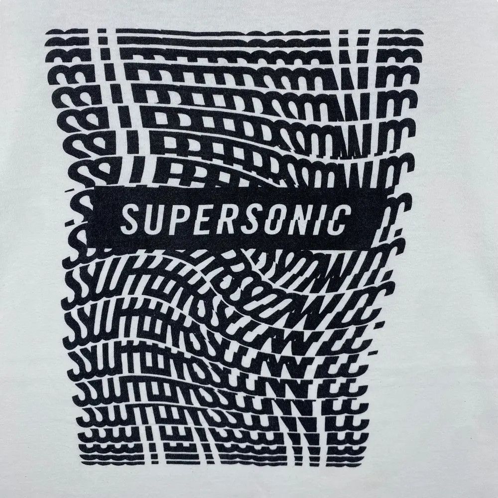 Japanese Brand Japanese Brand SHIPS SUPERSONIC Staff Graphic Tee Shirt Size US L / EU 52-54 / 3 - 2 Thumbnail