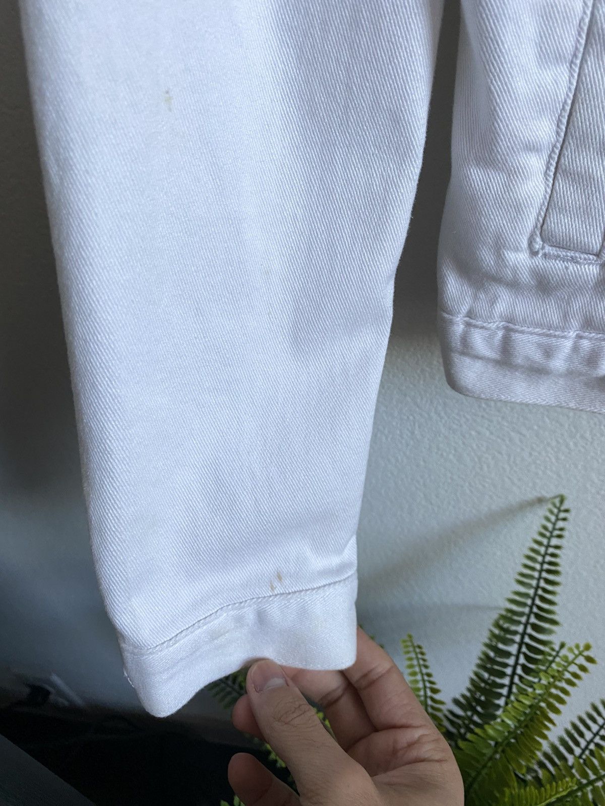 Other White Denim Jacket Size XS / US 0-2 / IT 36-38 - 4 Thumbnail