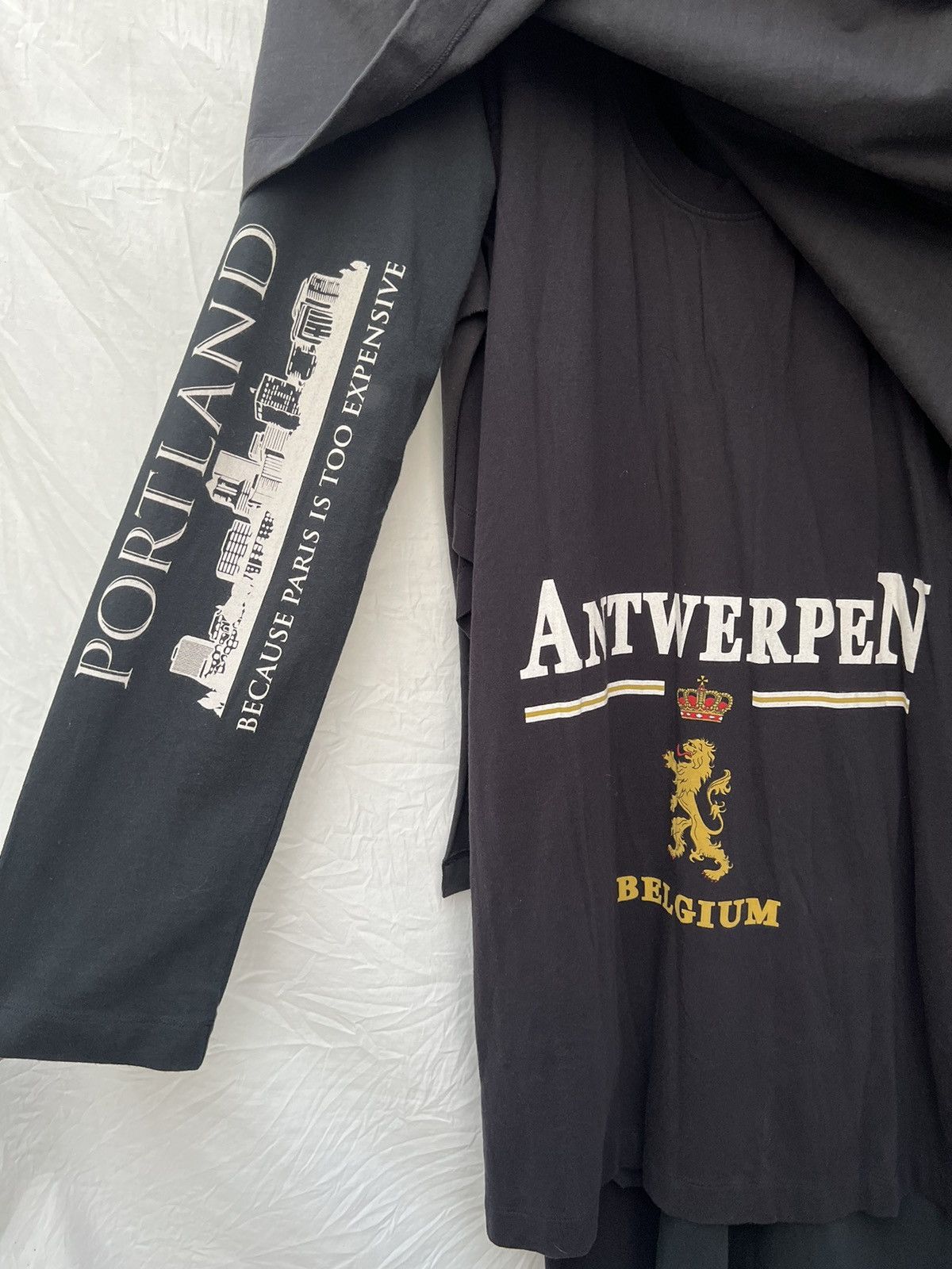 Vetements Vetements PARIS layered Tshirt dress Size US XS / EU 42 / 0 - 7 Thumbnail