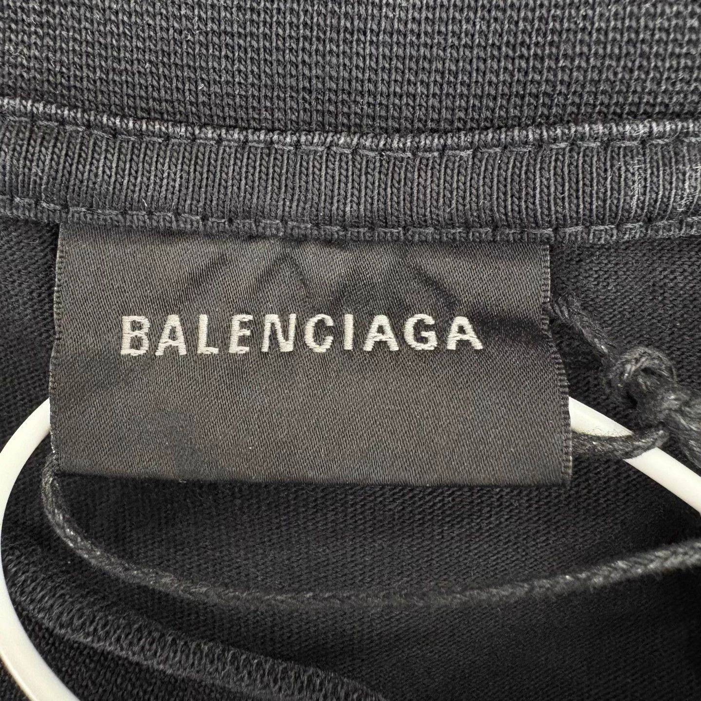 Balenciaga BALENCIAGA washed distressed crystal T XS Size US XS / EU 42 / 0 - 3 Thumbnail