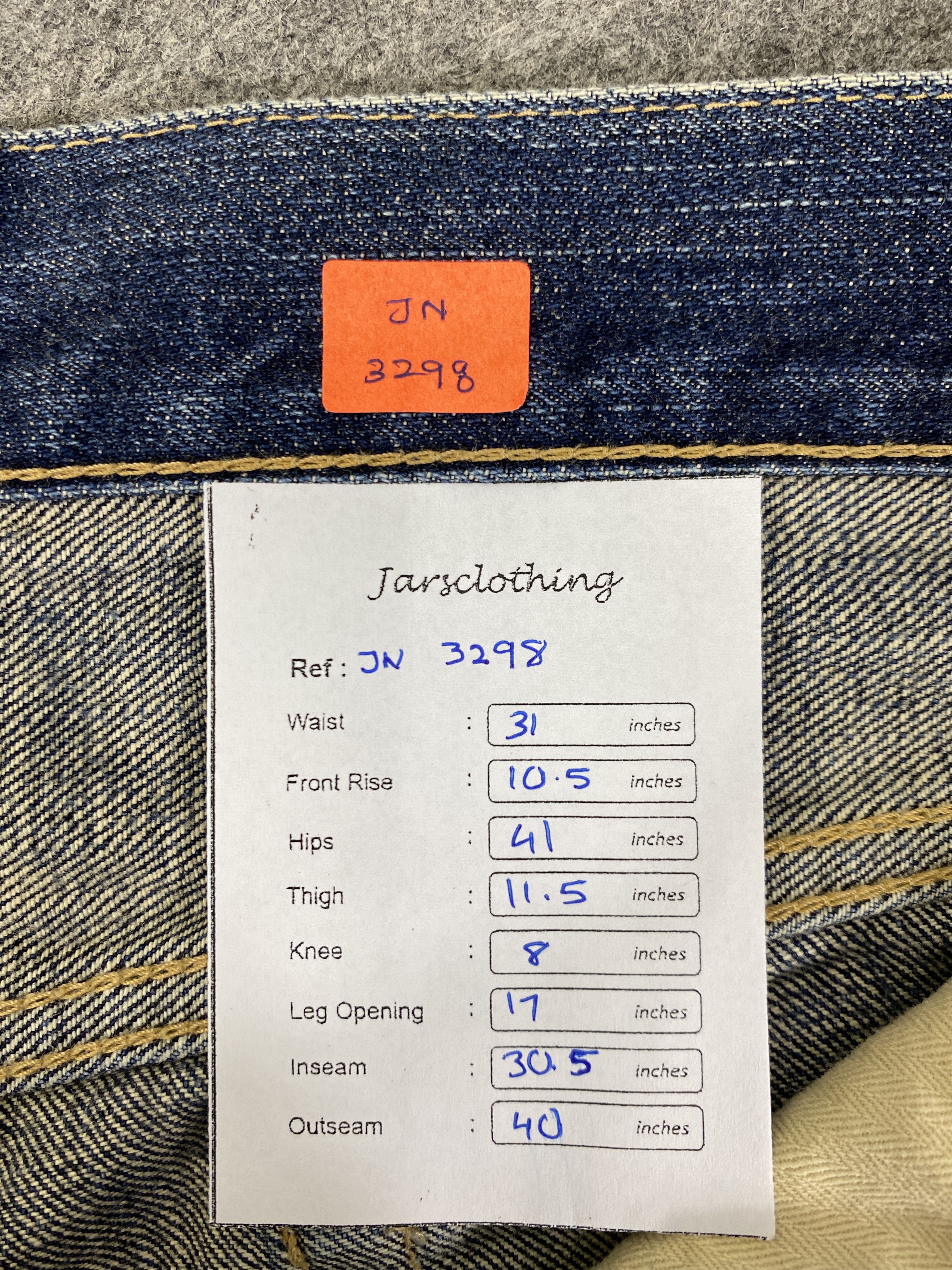 Japanese Brand Faded Blue Vintage Levi's 517 Flare Jeans 31x30.5 - JN3298 Size US 31 - 8 Thumbnail