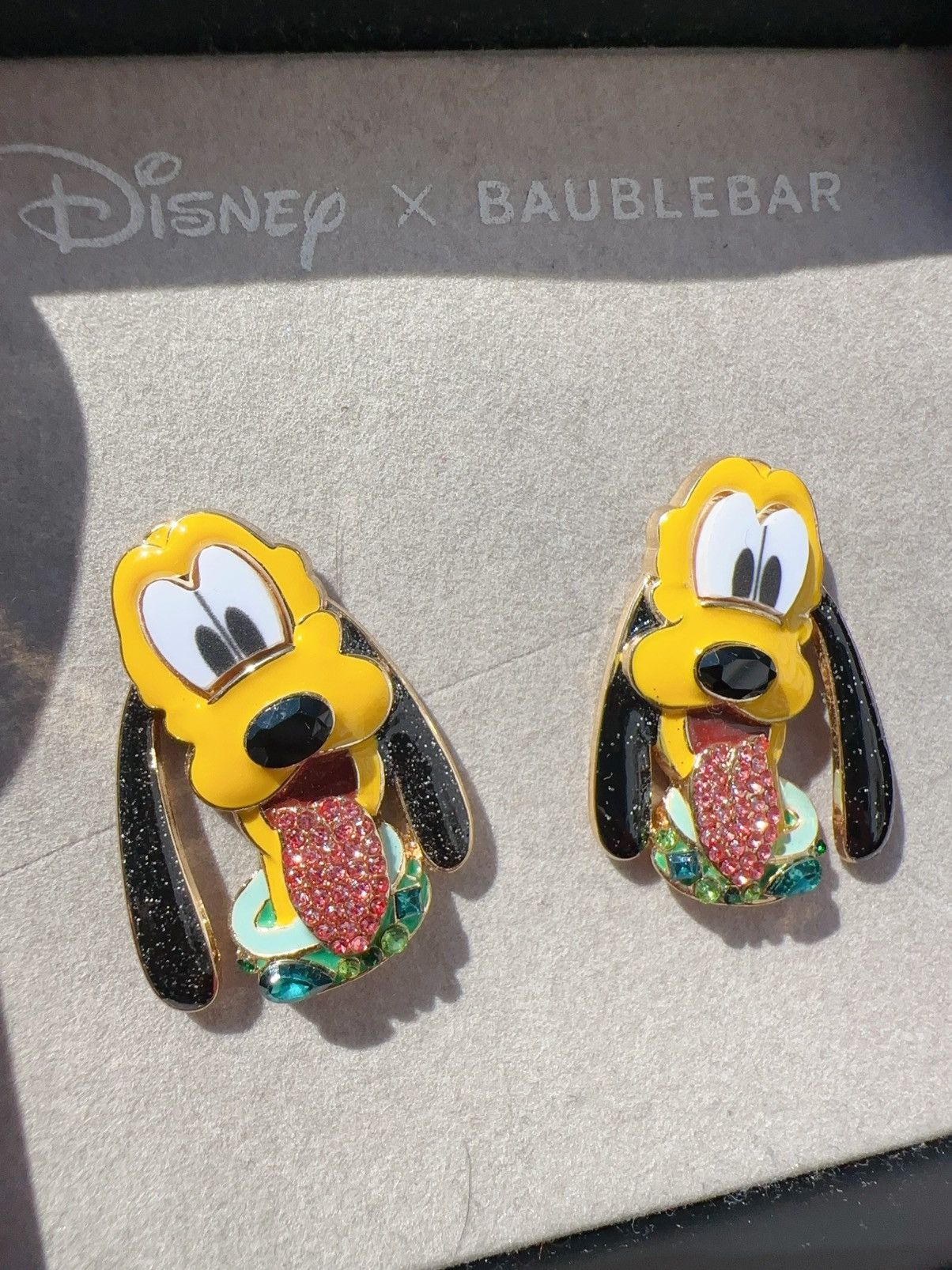 Designer × Disney 1 pc Disney X BAUBLEBAR Minnie Mouse Pluto Goofy diamond Size ONE SIZE - 2 Thumbnail