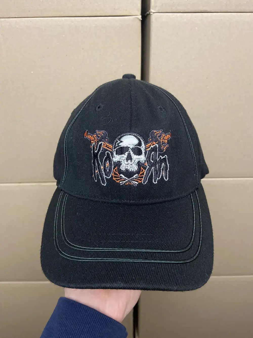 Vintage RARE VINTAGE KORN Y2K CAP HAT TEE T SHIRT ROCK BAND SKULLS Size ONE SIZE - 7 Thumbnail