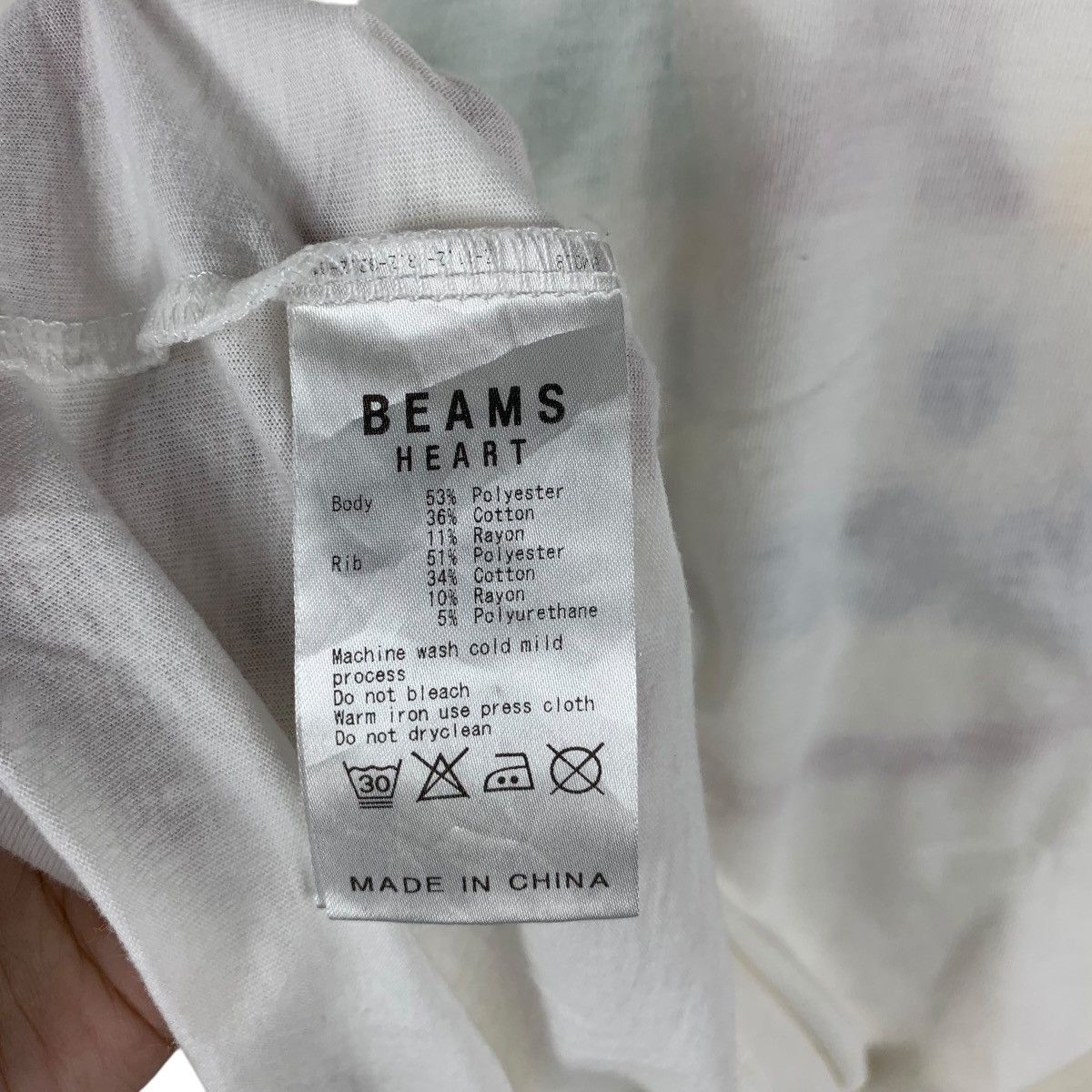 Beams Plus BEAMS PLUS HEART Collection Smiley Multicolor Logo Tee Size S / US 4 / IT 40 - 8 Thumbnail