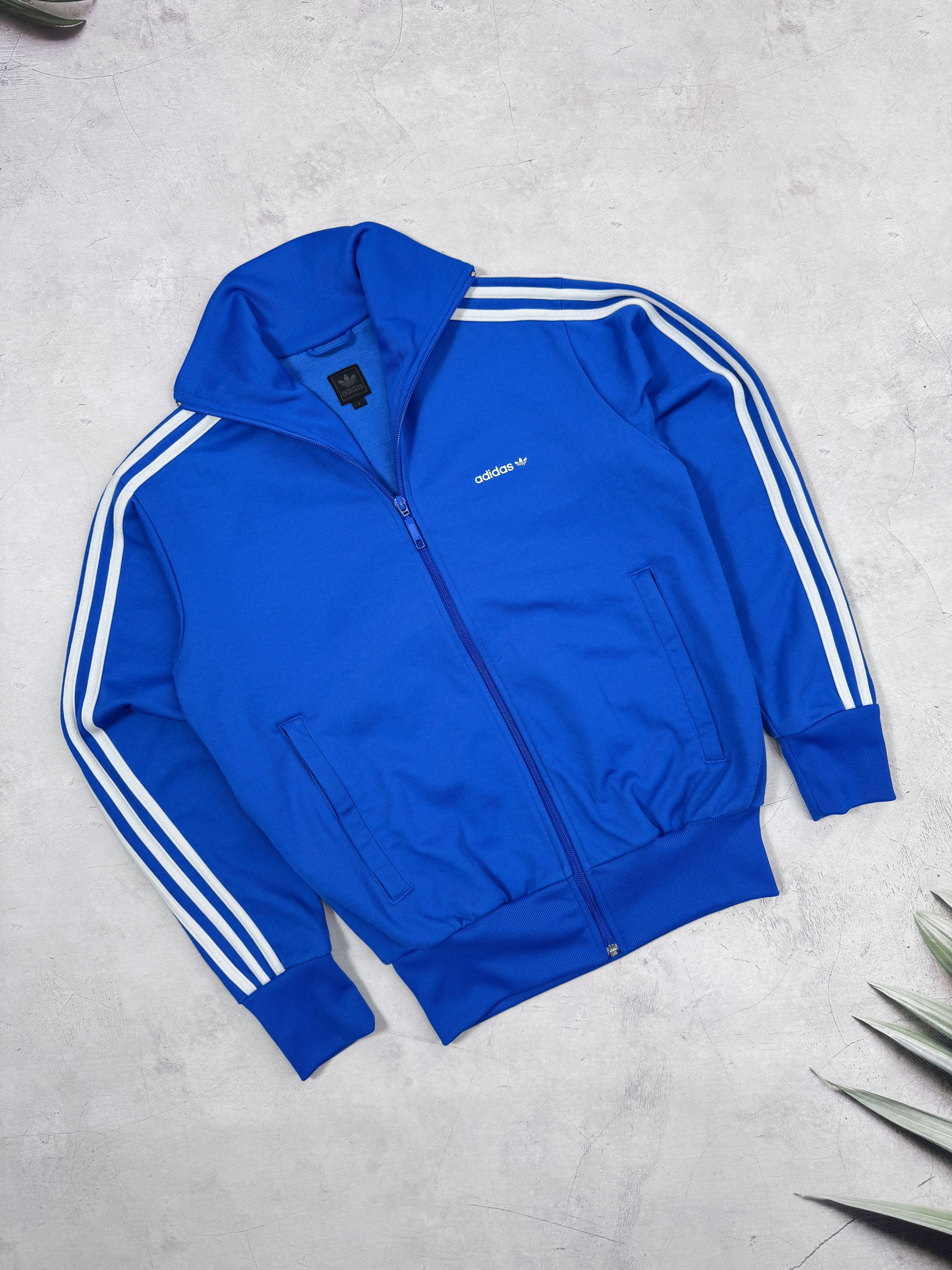 Adidas Y2K Adidas Track Jacket Blue & White Stripes Size US S / EU 44-46 / 1 - 1 Thumbnail