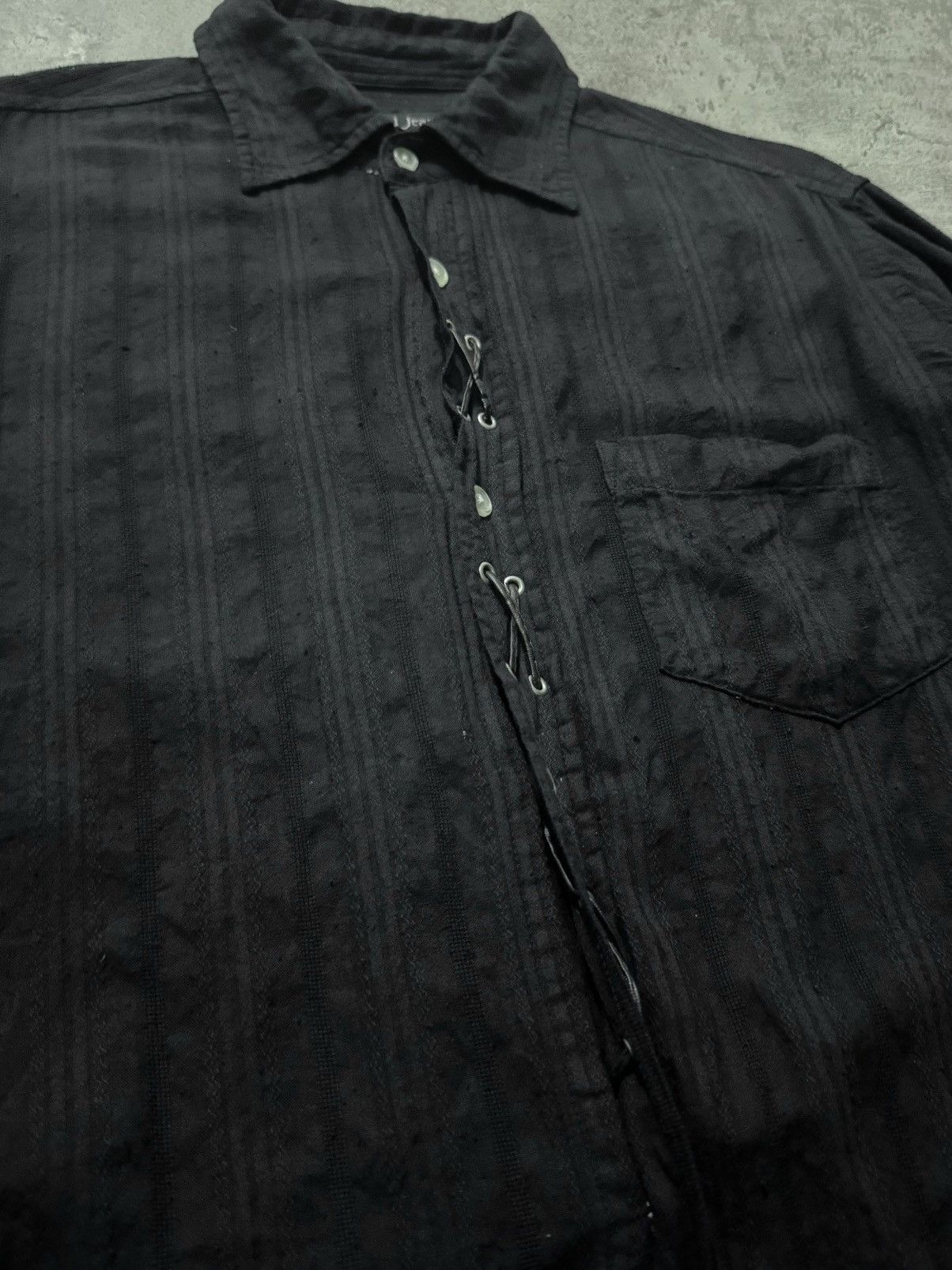 Hysteric Glamour Anfui jeans laced gothic grunge shirt Size US M / EU 48-50 / 2 - 6 Thumbnail