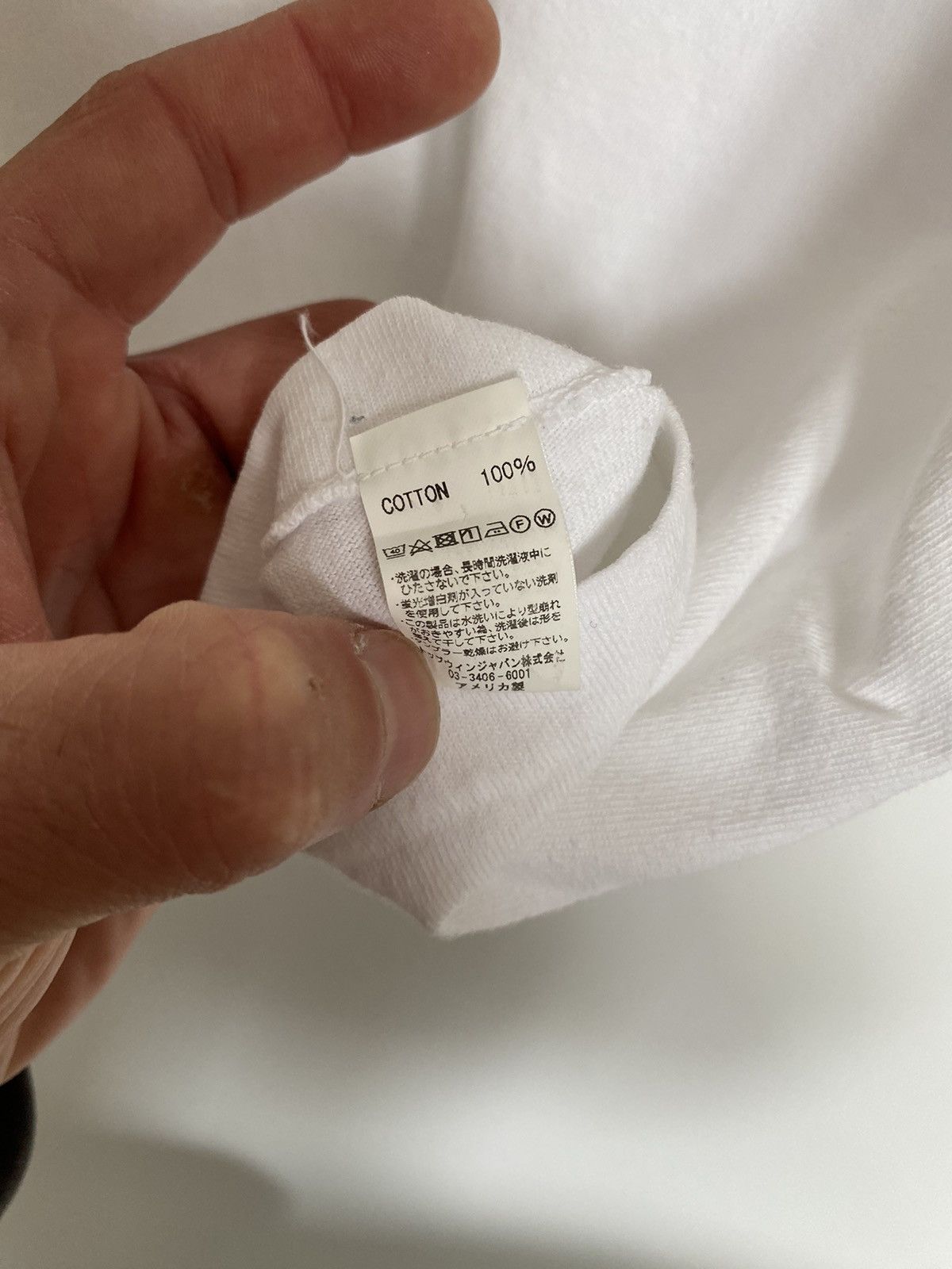 Japanese Brand × Velva Sheen × Vintage Velva Sheen Made in USA White Pocket T-Shirt (L Size US L / EU 52-54 / 3 - 3 Thumbnail