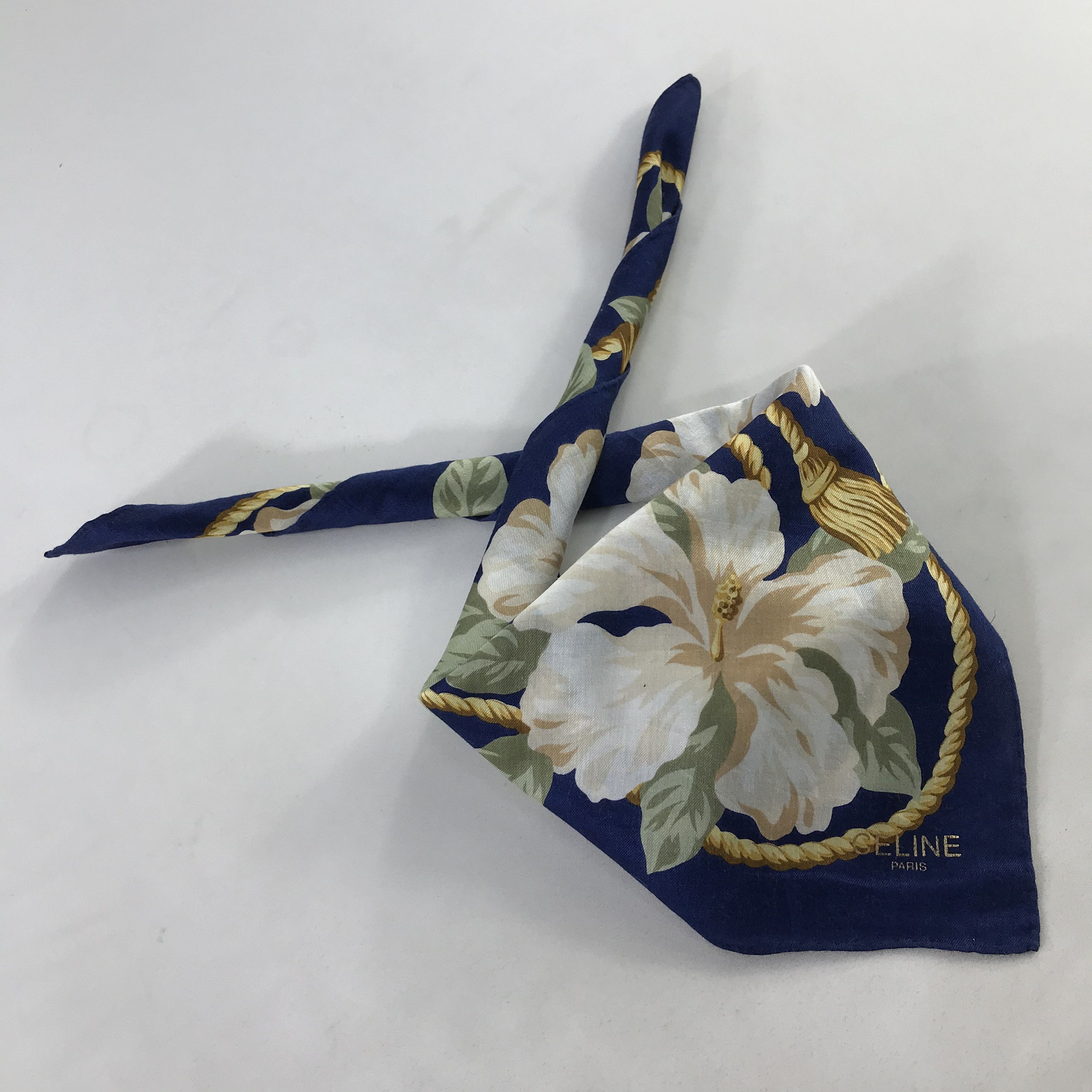 Celine × Vintage Celine Neckerchief / Bandana / Handkerchief Size ONE SIZE - 2 Thumbnail