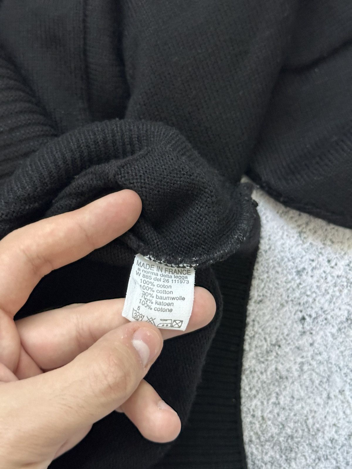 Lacoste Vintahe Chemise Lacoste Knit Sweater Logo Black Size US M / EU 48-50 / 2 - 7 Thumbnail