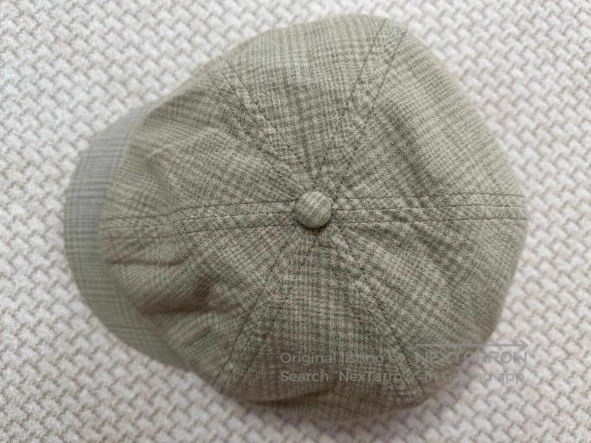 RRL Ralph Lauren RRL 2012 Gray Check Newsboy Cap. Size ONE SIZE - 4 Thumbnail