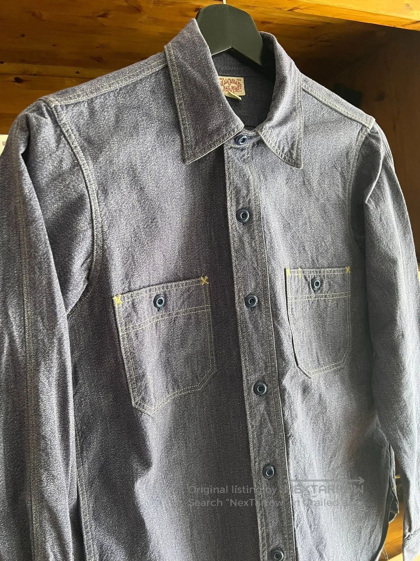 Freewheelers Freewheelers Indigo Selvedge Work Shirt. Size US M / EU 48-50 / 2 - 3 Thumbnail