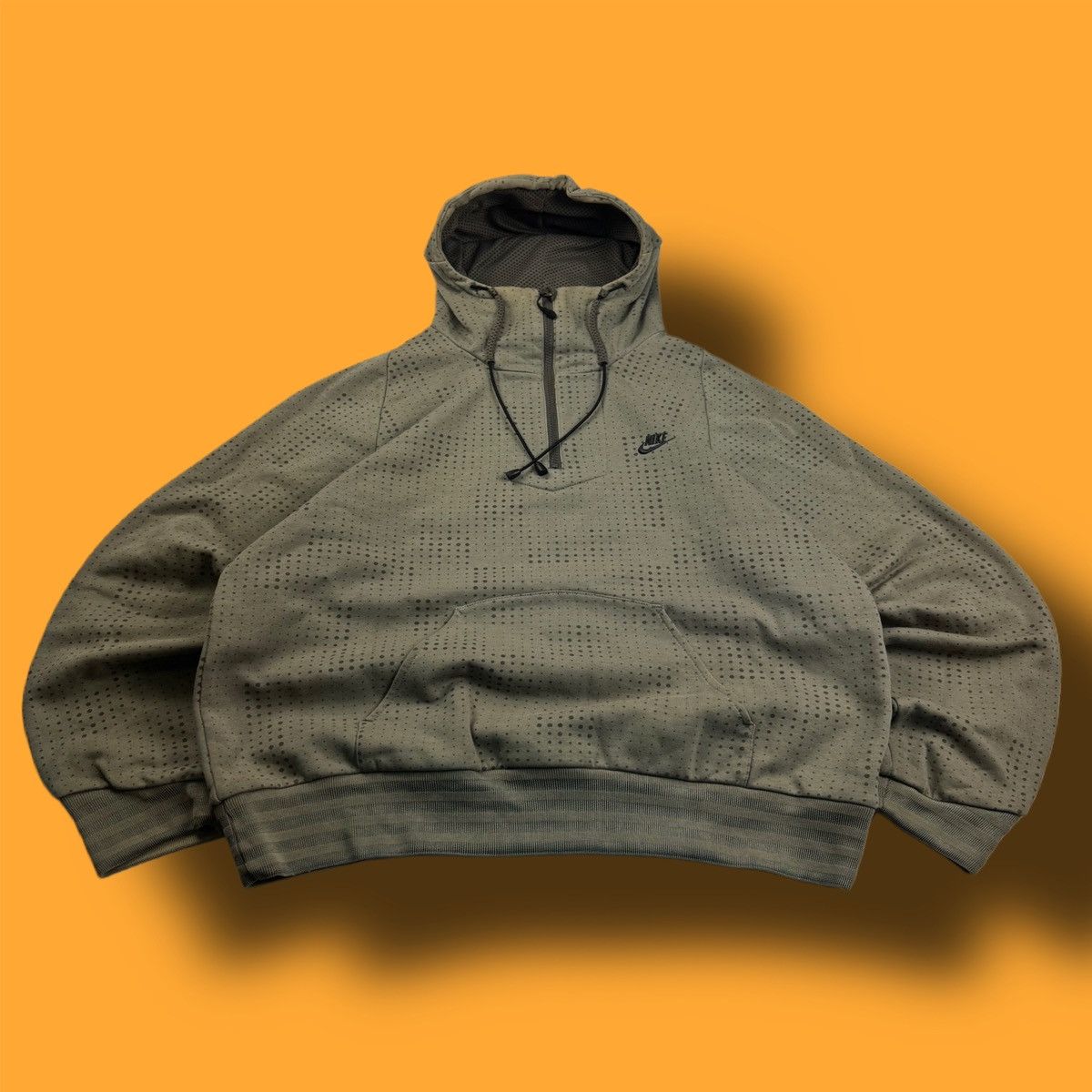 Nike × Vintage NIKE VINTAGE CENTER LOGO OVERSIZE BOXY HOODIE Size US M / EU 48-50 / 2 - 1 Thumbnail