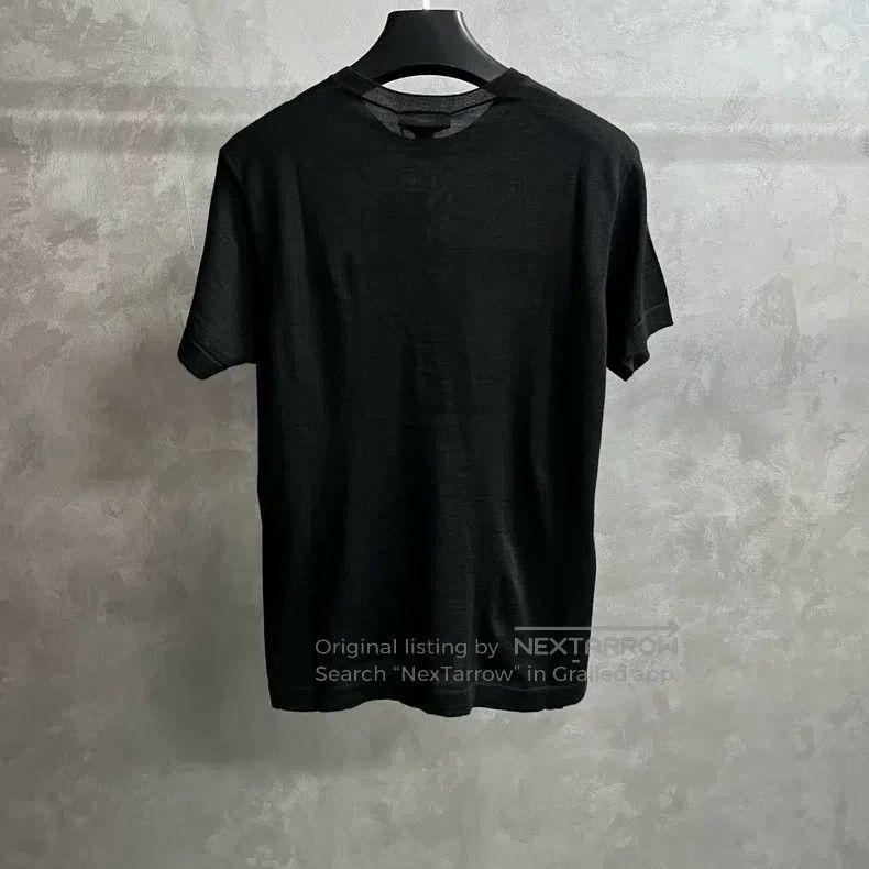 Louis Vuitton Louis Vuitton 25 Latest Black Graphic Printed Crew Neck Sh Size US XL / EU 56 / 4 - 5 Thumbnail