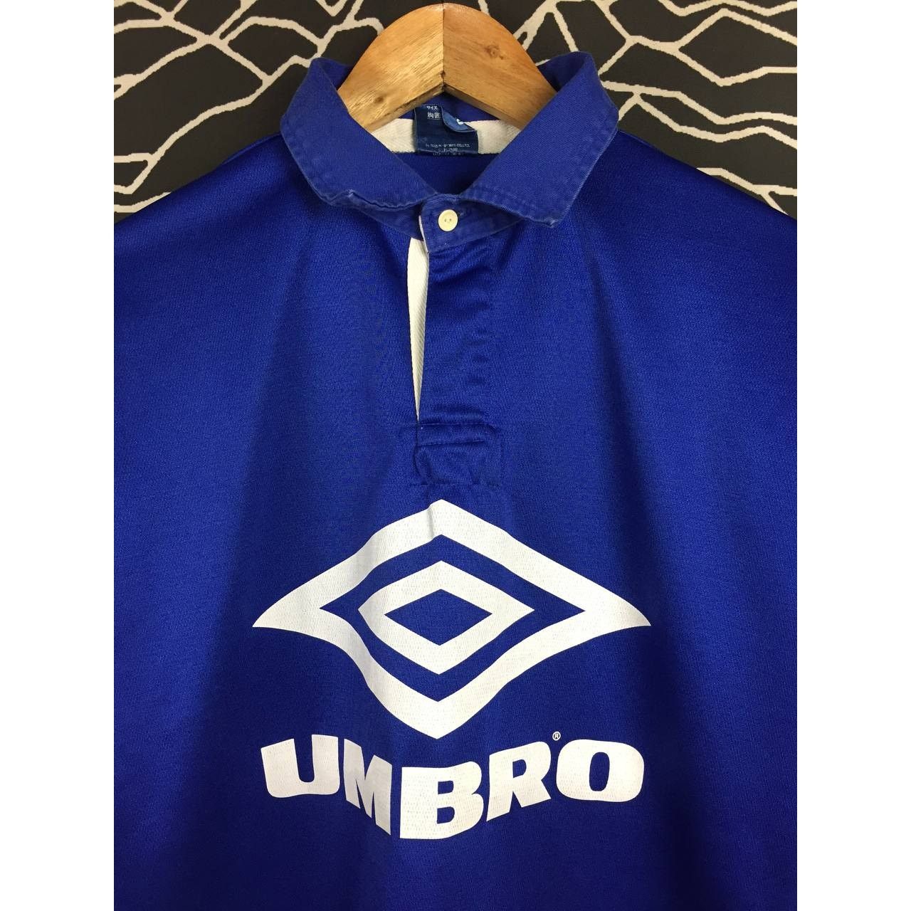 Umbro × Vintage Vtg Umbro The Choice of Champions Rugby Polo Jersey Size US M / EU 48-50 / 2 - 3 Thumbnail
