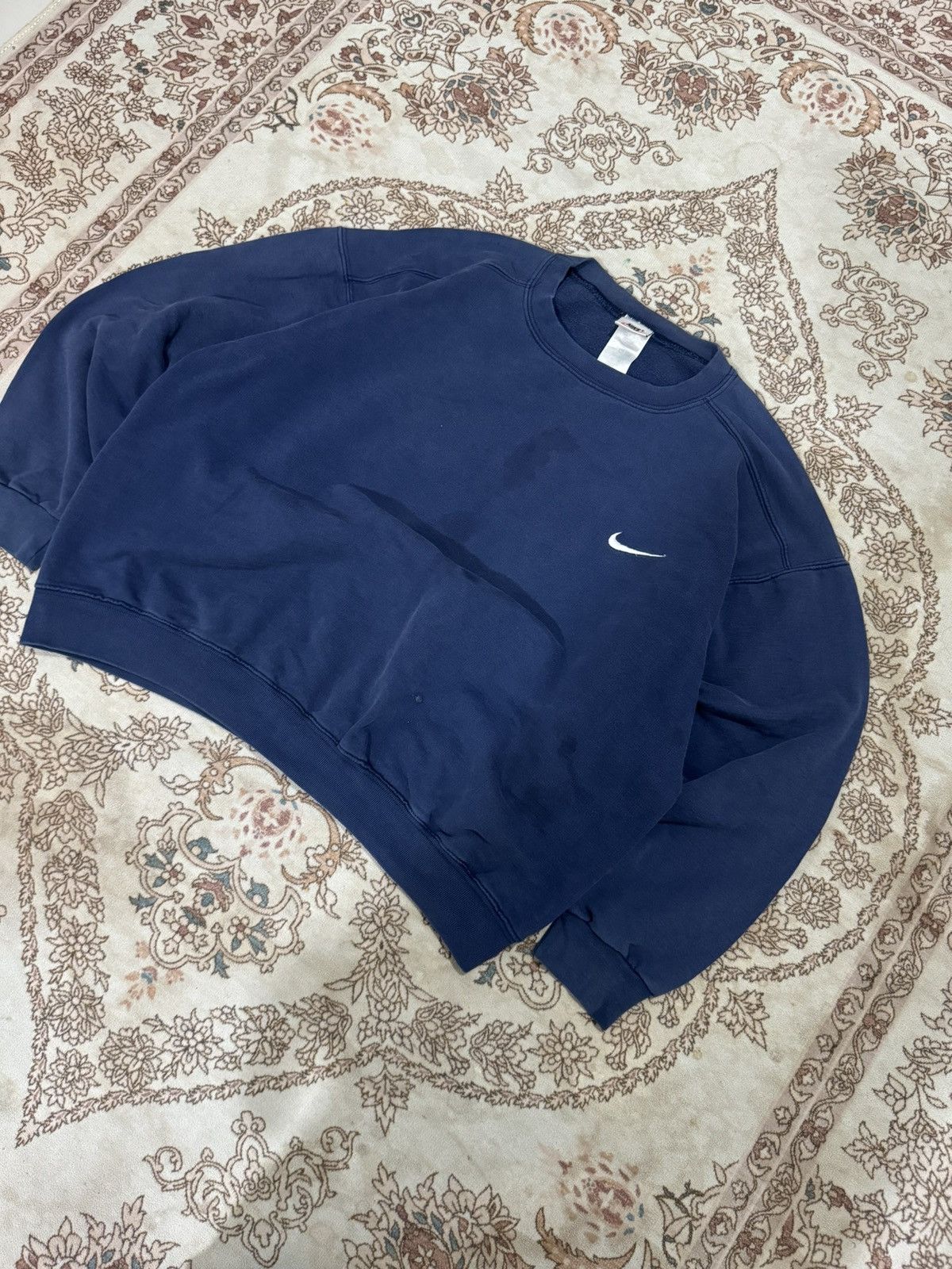 Nike × Vintage Nike Vintage Boxy Sweatshirt Size US M / EU 48-50 / 2 - 2 Thumbnail