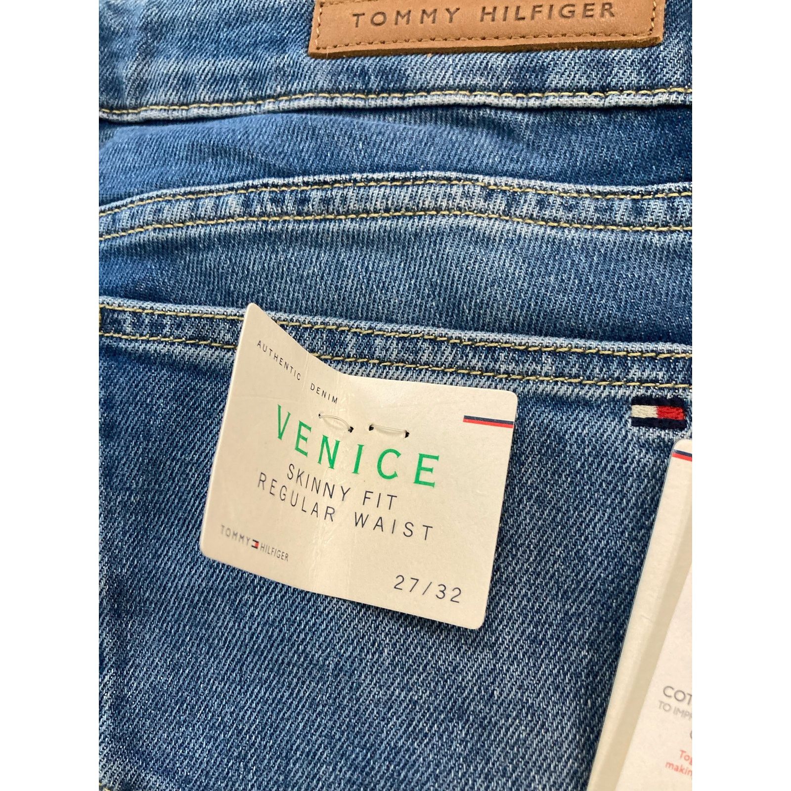 Tommy Hilfiger Tommy Hilfiger Venice Skinny Jeans Women's Blue Denim 27x32 Size 27" / US 4 / IT 40 - 11 Thumbnail