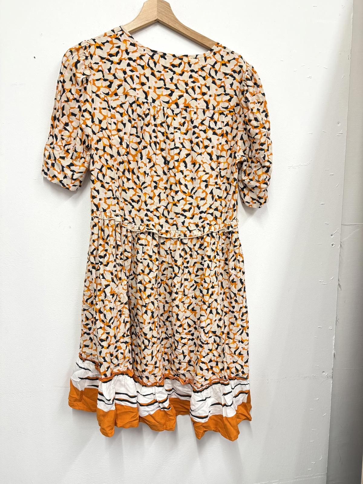 French Connection French Connection Copper Sunset Multi Ellie Mix L Dress Size Size S / US 4 / IT 40 - 4 Thumbnail