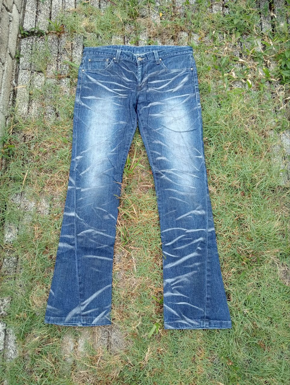 Tornado Mart Vintage Tornado Mart Japan Diatressed Look Jeans Size US 33 - 1 Thumbnail