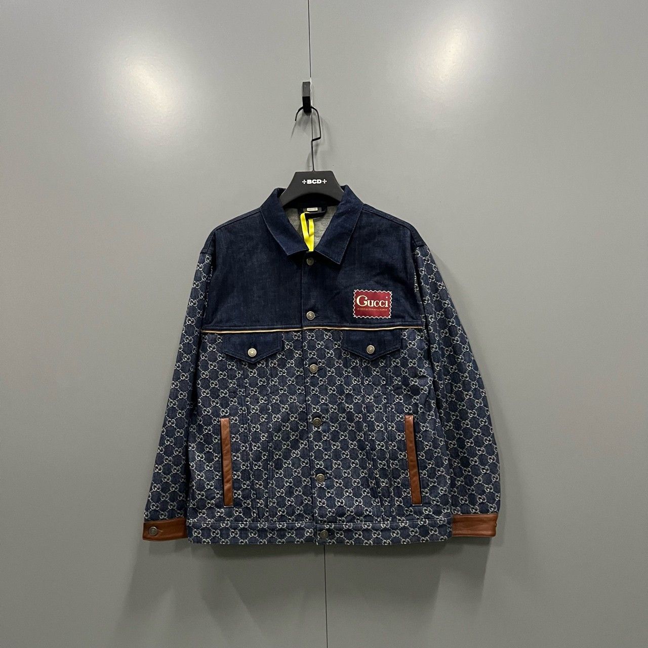 Gucci Gucci Full print GG logo denim jacket 2501-Nextarrow Size US S / EU 44-46 / 1 - 1 Thumbnail