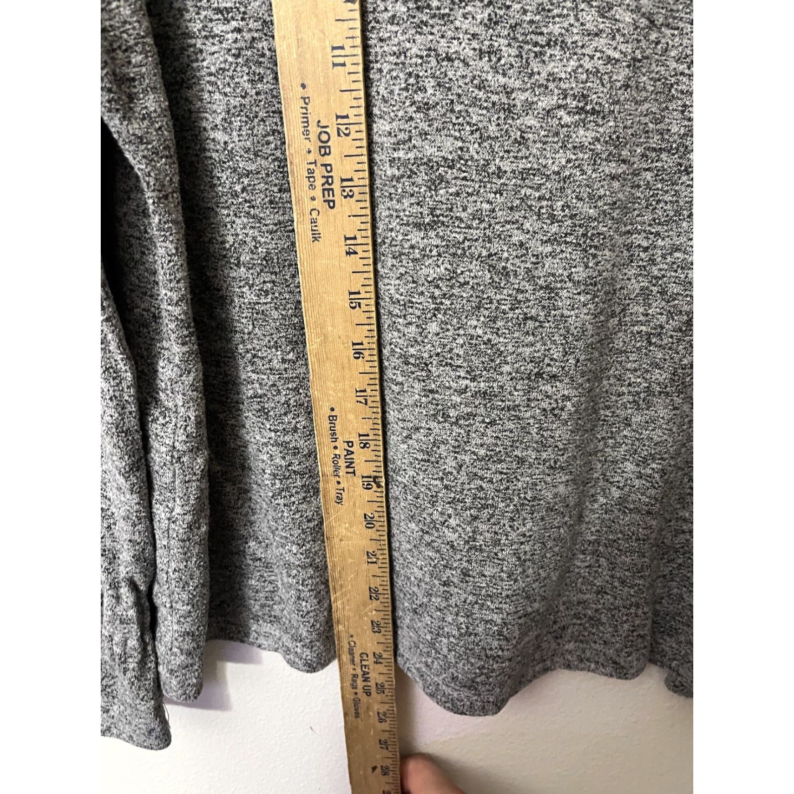 Lucky Brand LUCKY BRAND Super Soft Top Marbled Grey Size Medium Crew Neck Long Sleeve Blouse Knit Women Casual Vintage No Size M / US 6-8 / IT 42-44 - 4 Thumbnail