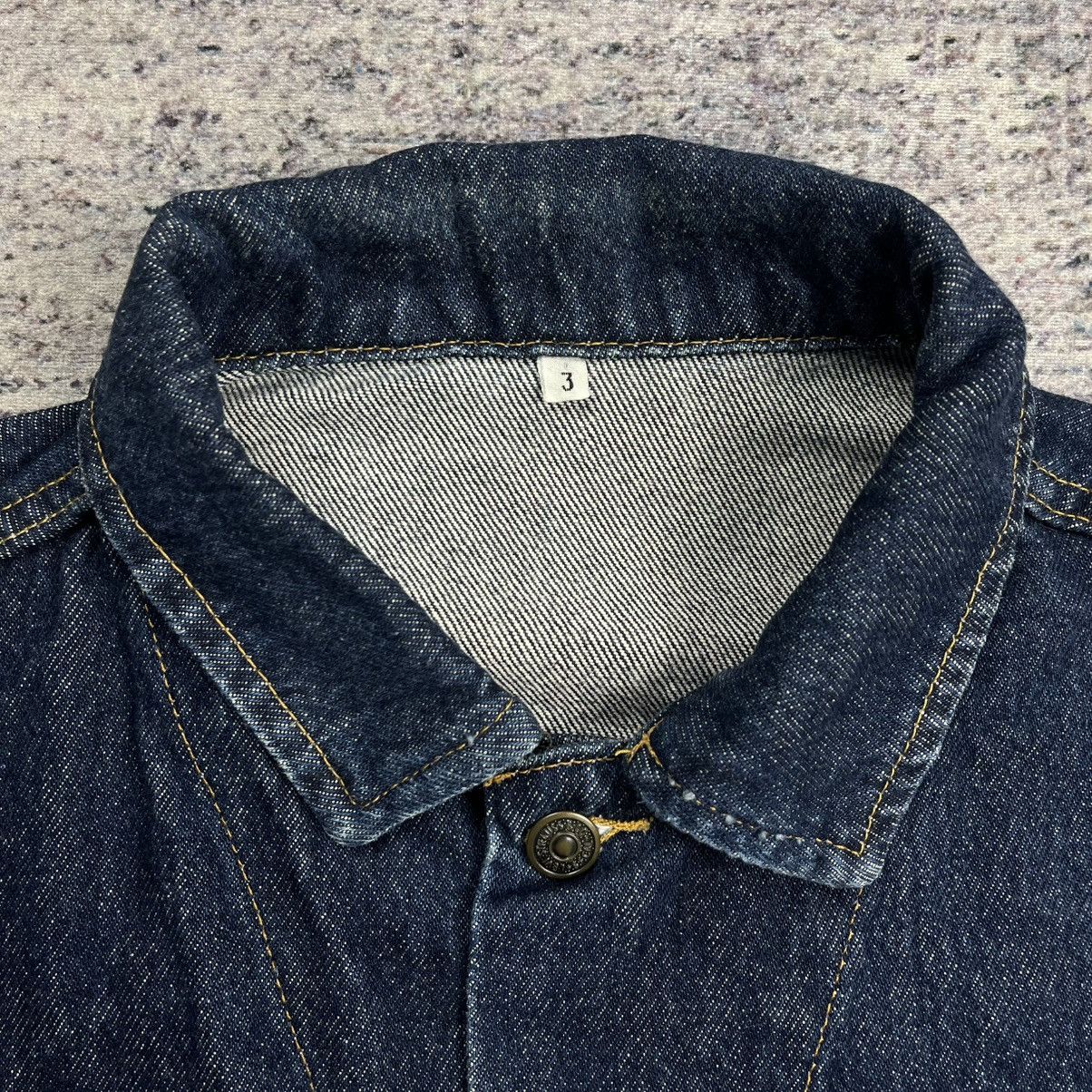 Levi's Vintage Clothing Vintage levis indigo trucker denim jacket Size US L / EU 52-54 / 3 - 6 Thumbnail