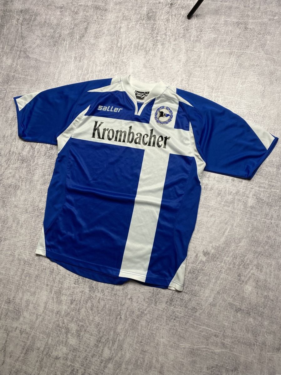 Vintage Vintage football soccer Saller jersey Arminia Bielefeld 7/8 Size US M / EU 48-50 / 2 - 2 Thumbnail