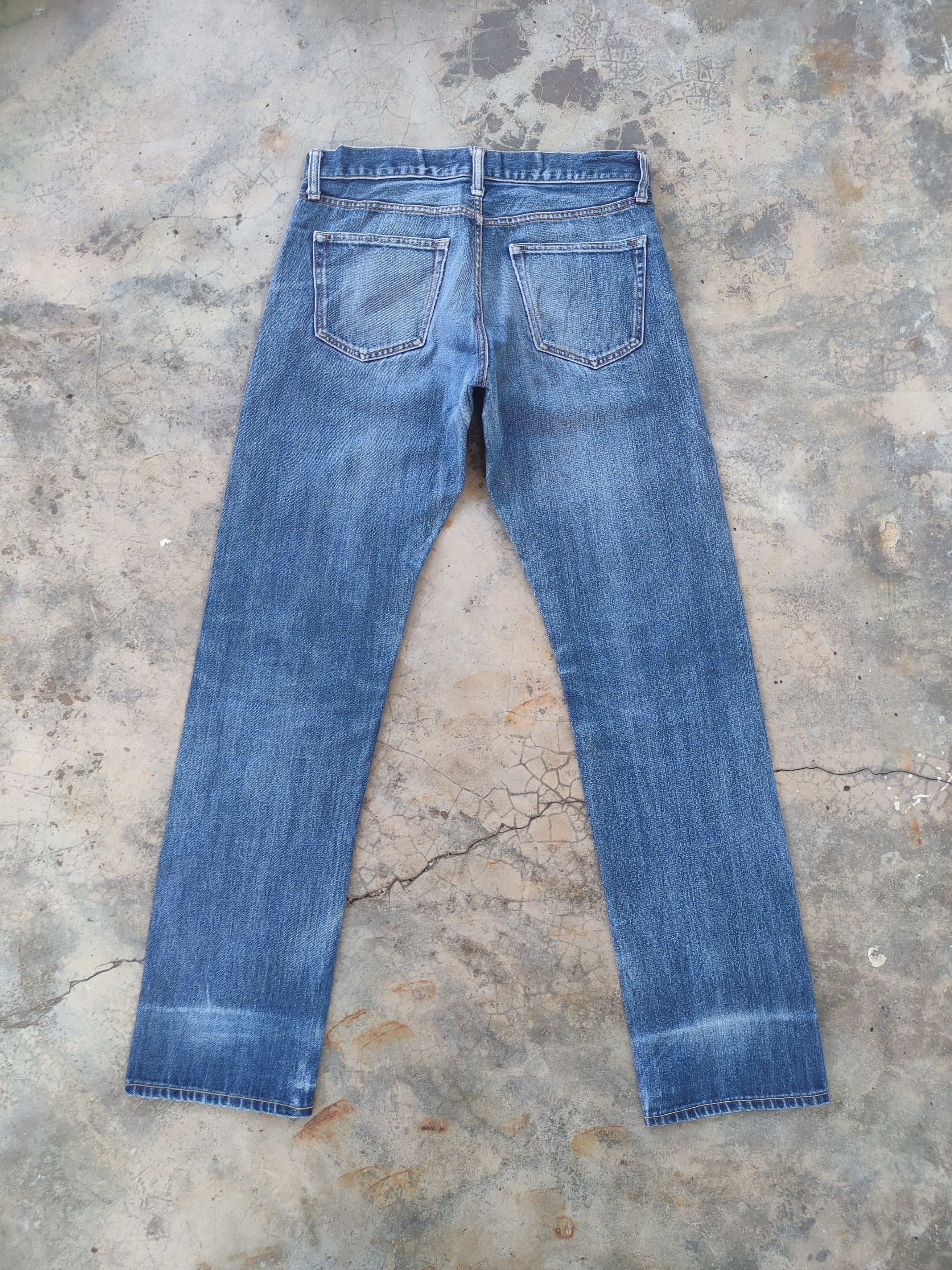 Japanese Brand VINTAGE JAPANESE FADED DISTRESSED JEANS DENIM PANTS Size US 32 / EU 48 - 9 Thumbnail