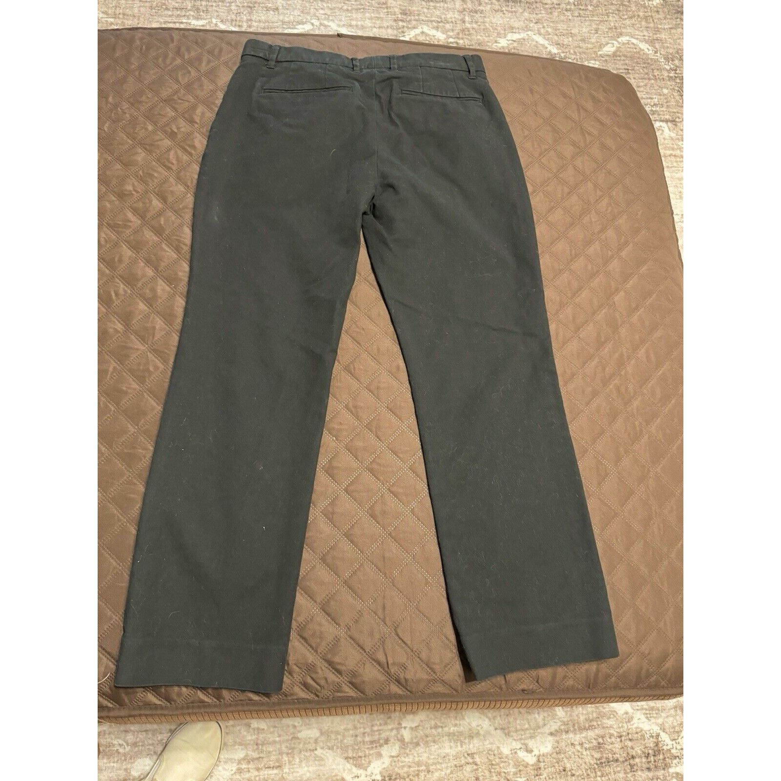 Gap GAP Women's Black Tailored Crop Pants Slacks Stretch - 6R Size 28" / US 6 / IT 42 - 8 Thumbnail