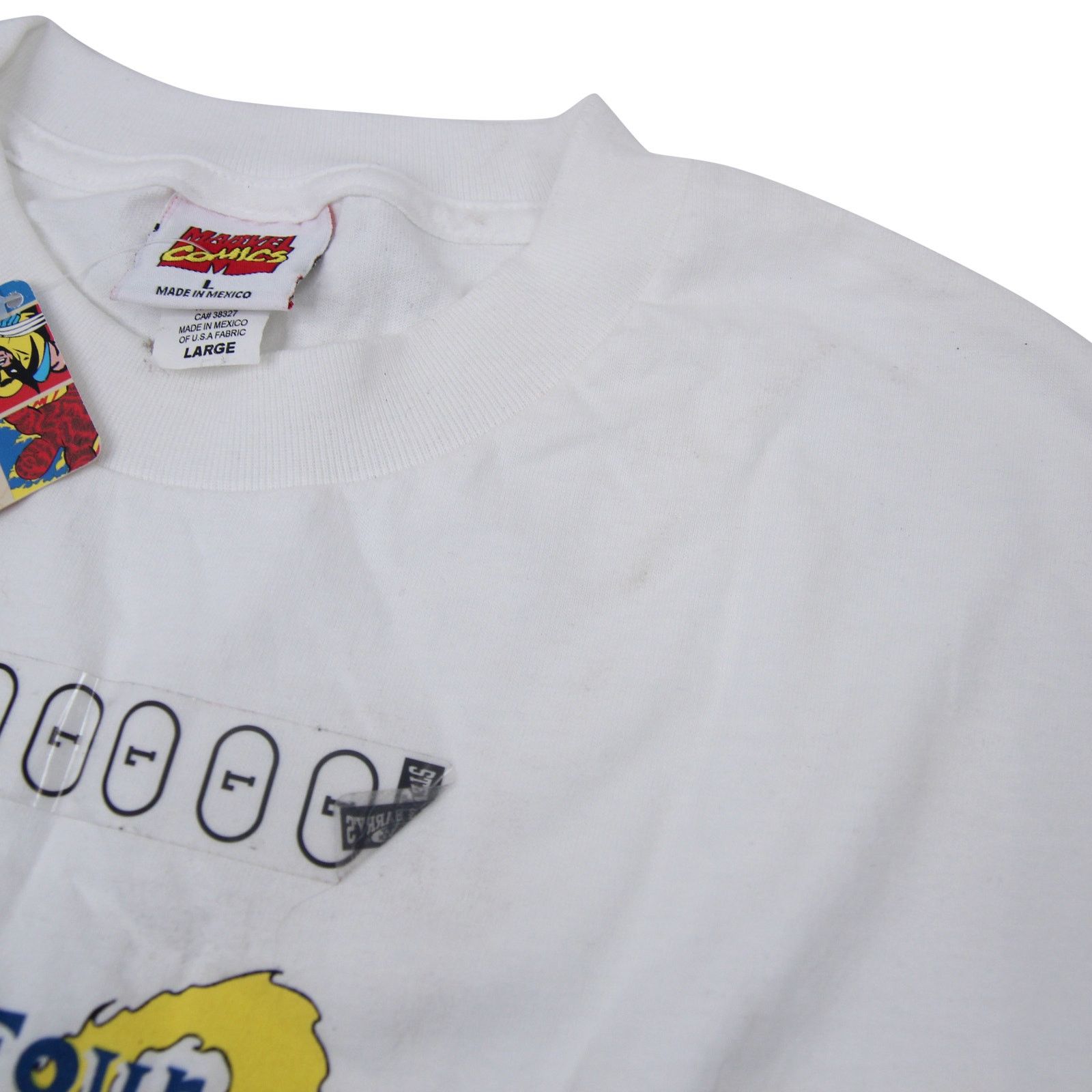 Marvel Comics × Vintage NWT Vintage Y2k Marvel Comics Fantastic 4 Graphic T Shirt Size US L / EU 52-54 / 3 - 6 Thumbnail