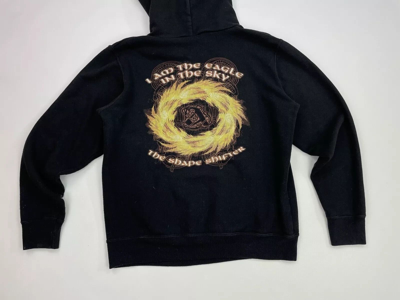 Vintage AMON AMARTH I AM THE EAGLE UN THE SKY 2013 HOODIE FADED ROCK Size US L / EU 52-54 / 3 - 6 Thumbnail